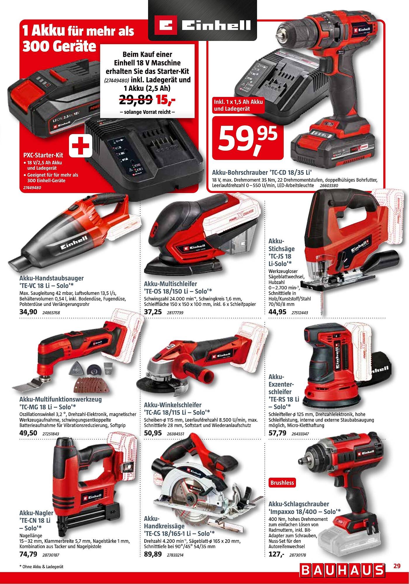 Bauhaus Prospekt (2025-11-01 - 2025-11-29)