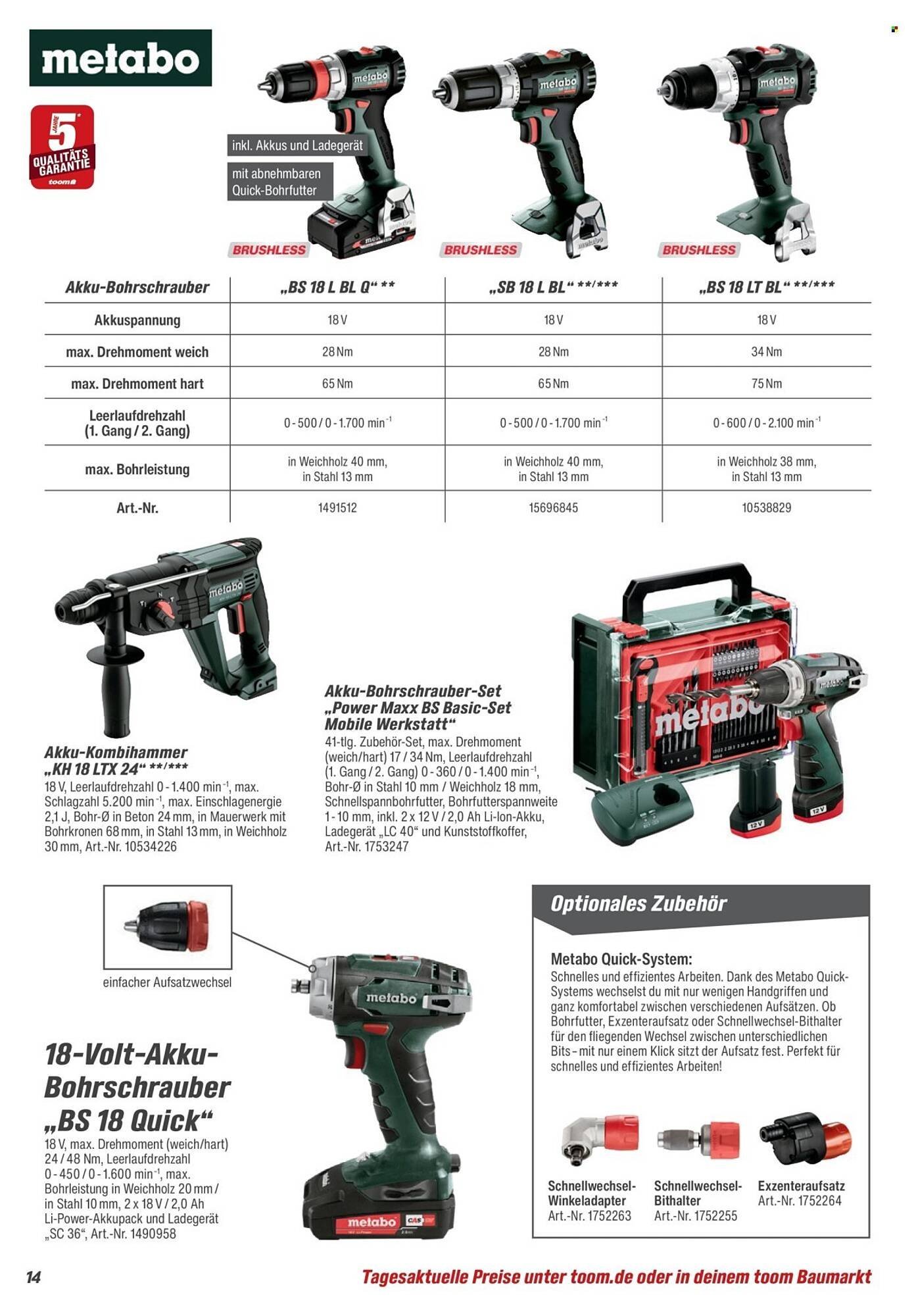 Toom Baumarkt Prospekt