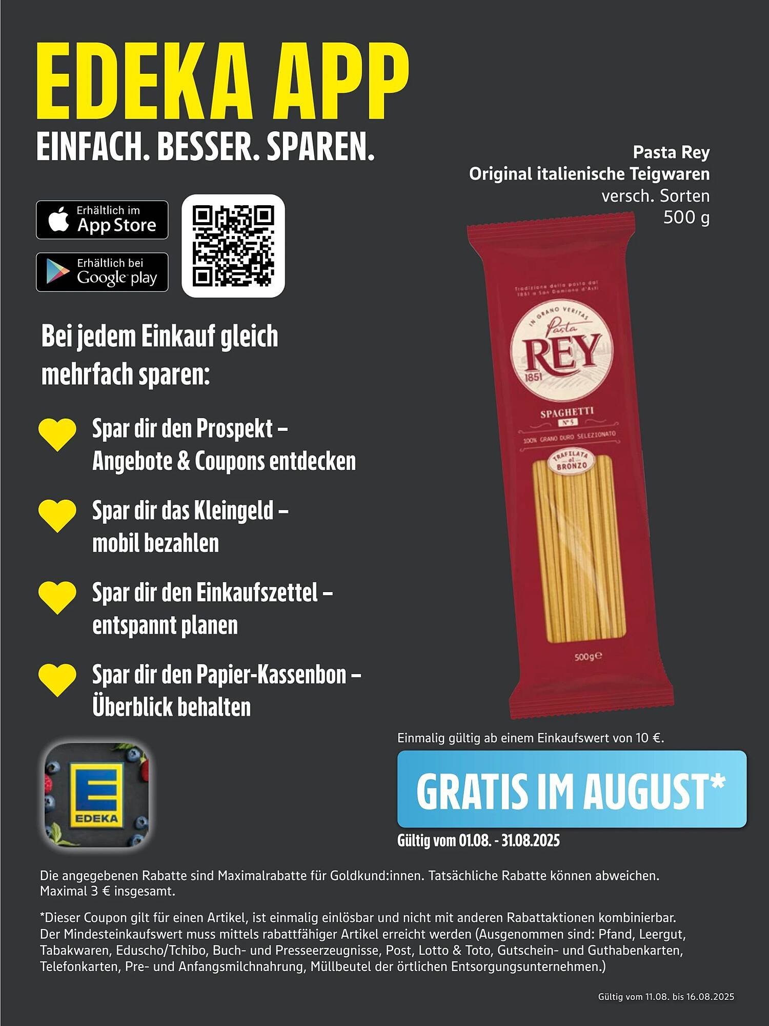 Edeka Prospekt (2025-08-11 - 2025-08-17) | 1