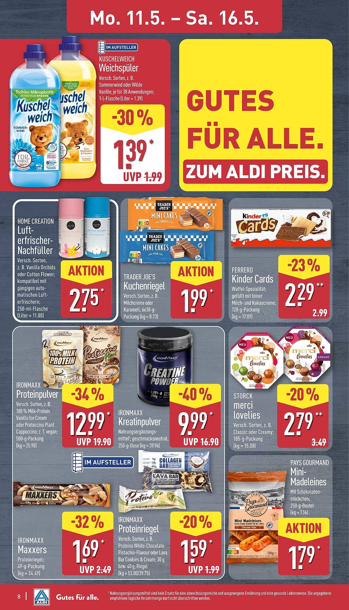 Aldi Nord Prospekt (2026-05-11 - 2026-05-16)