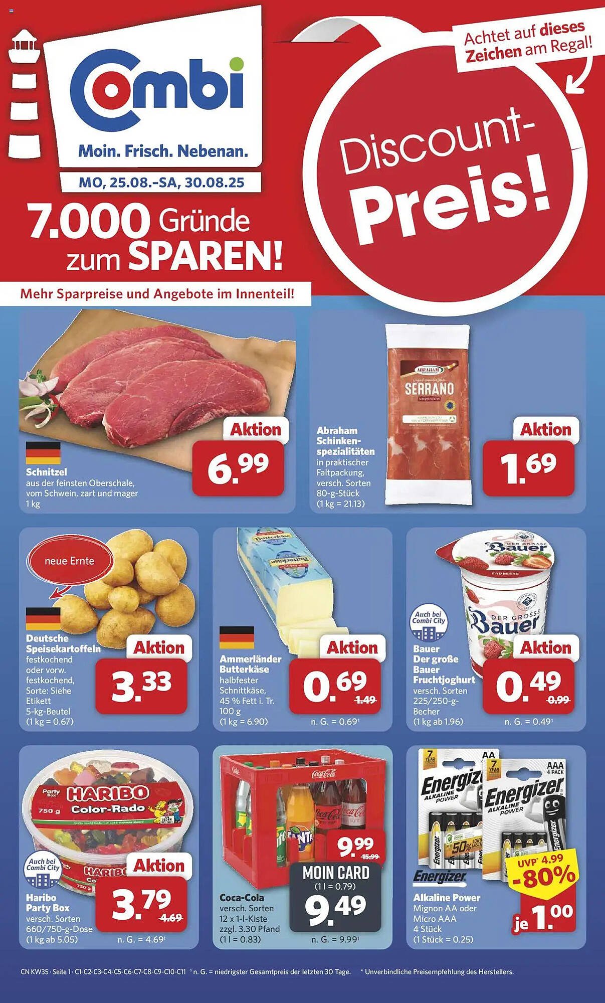 Combi Prospekt (2025-08-25 - 2025-08-30) | 1