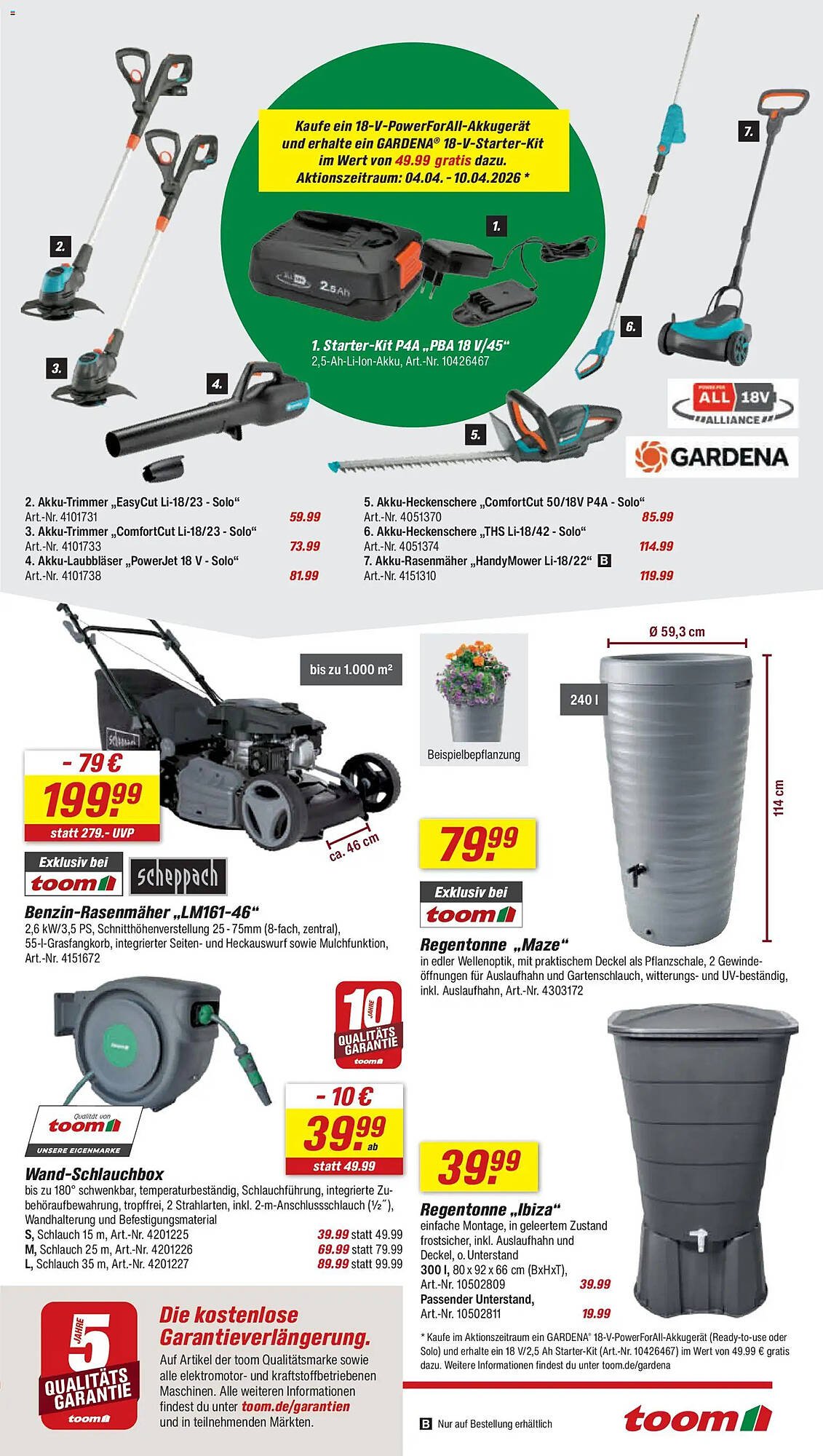 Toom Baumarkt Prospekt