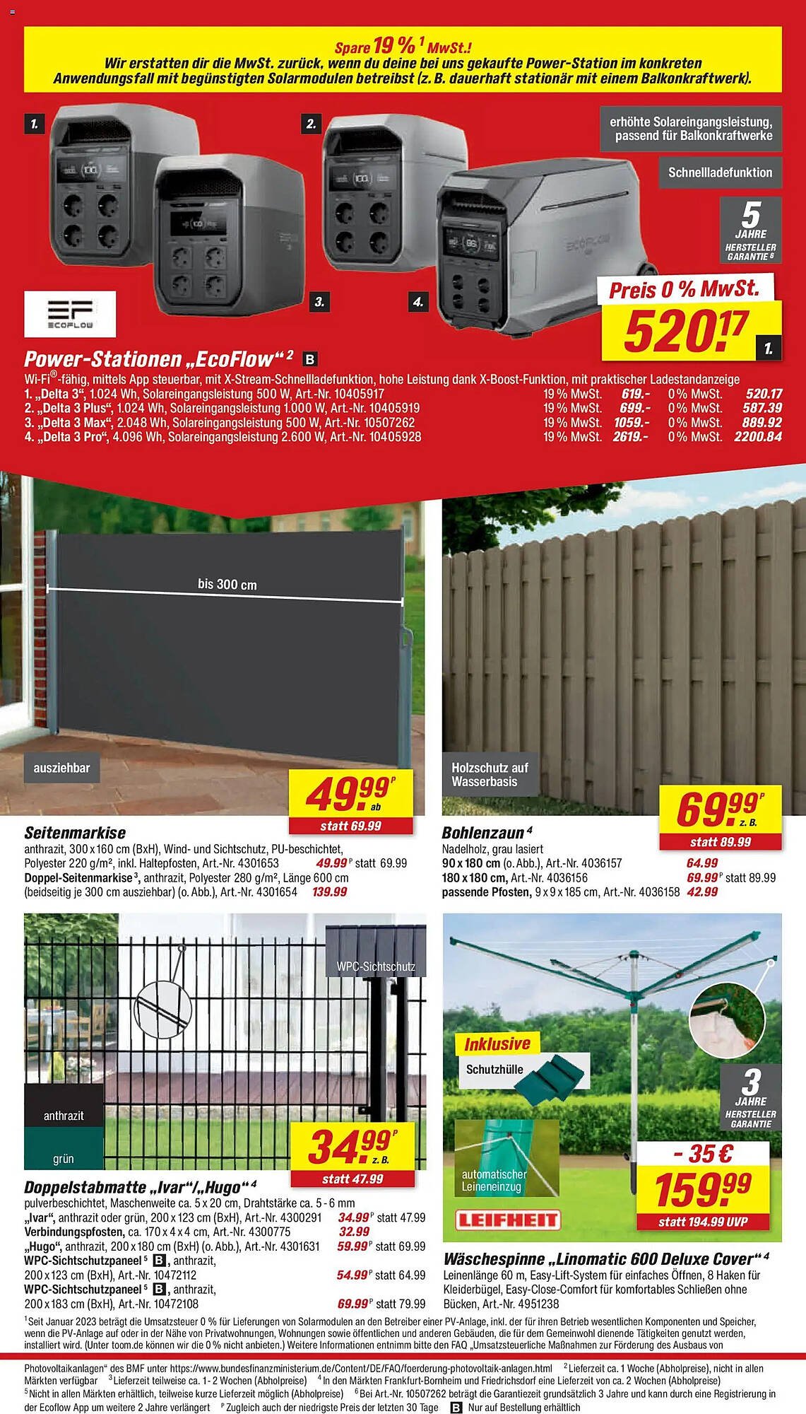 Toom Baumarkt Prospekt