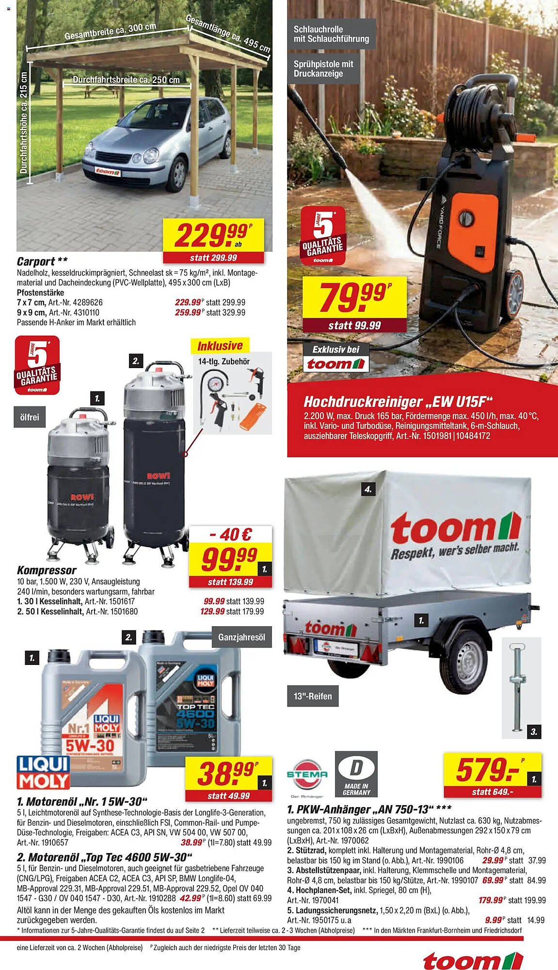 Toom Baumarkt Prospekt