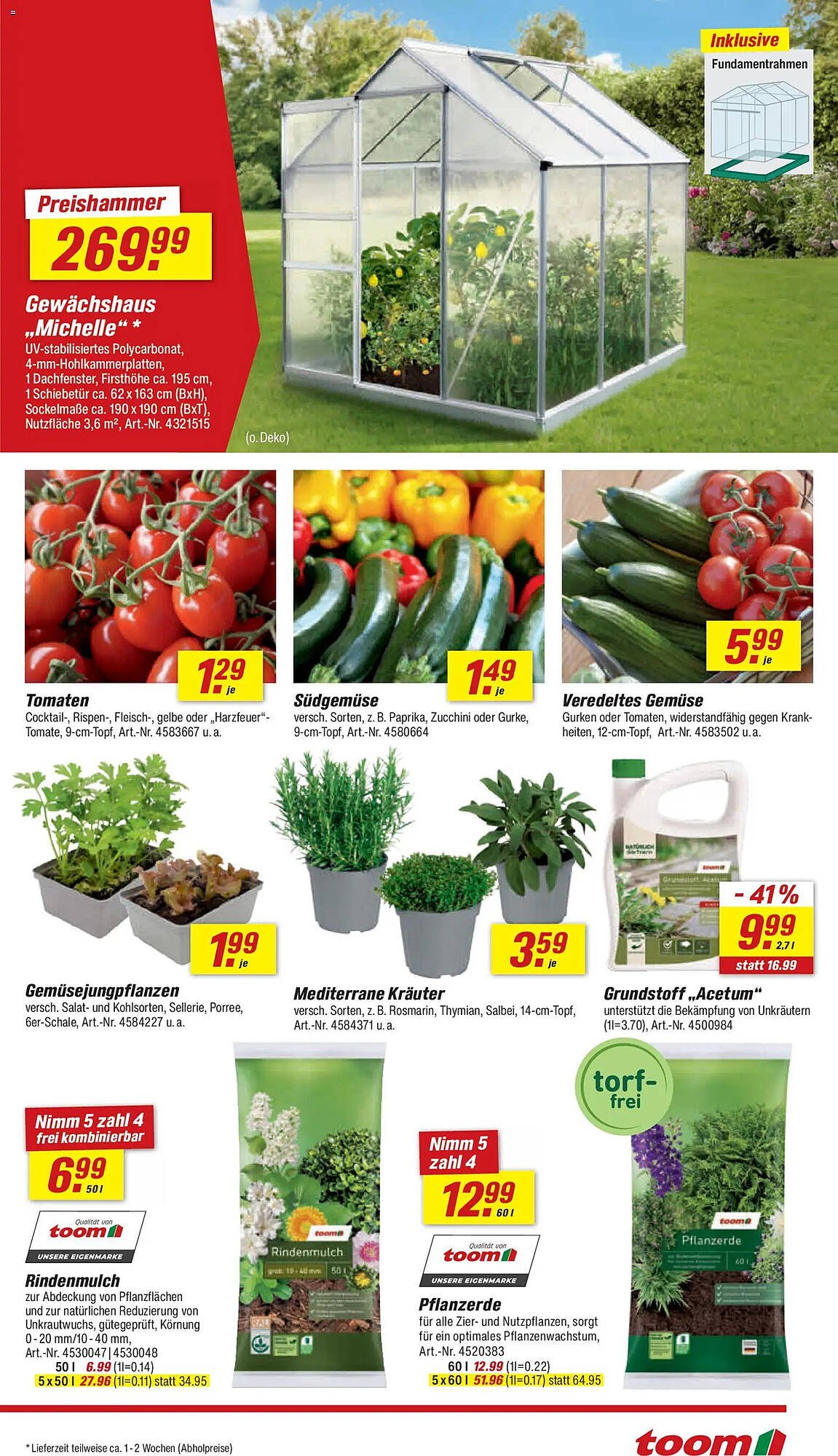 Toom Baumarkt Prospekt