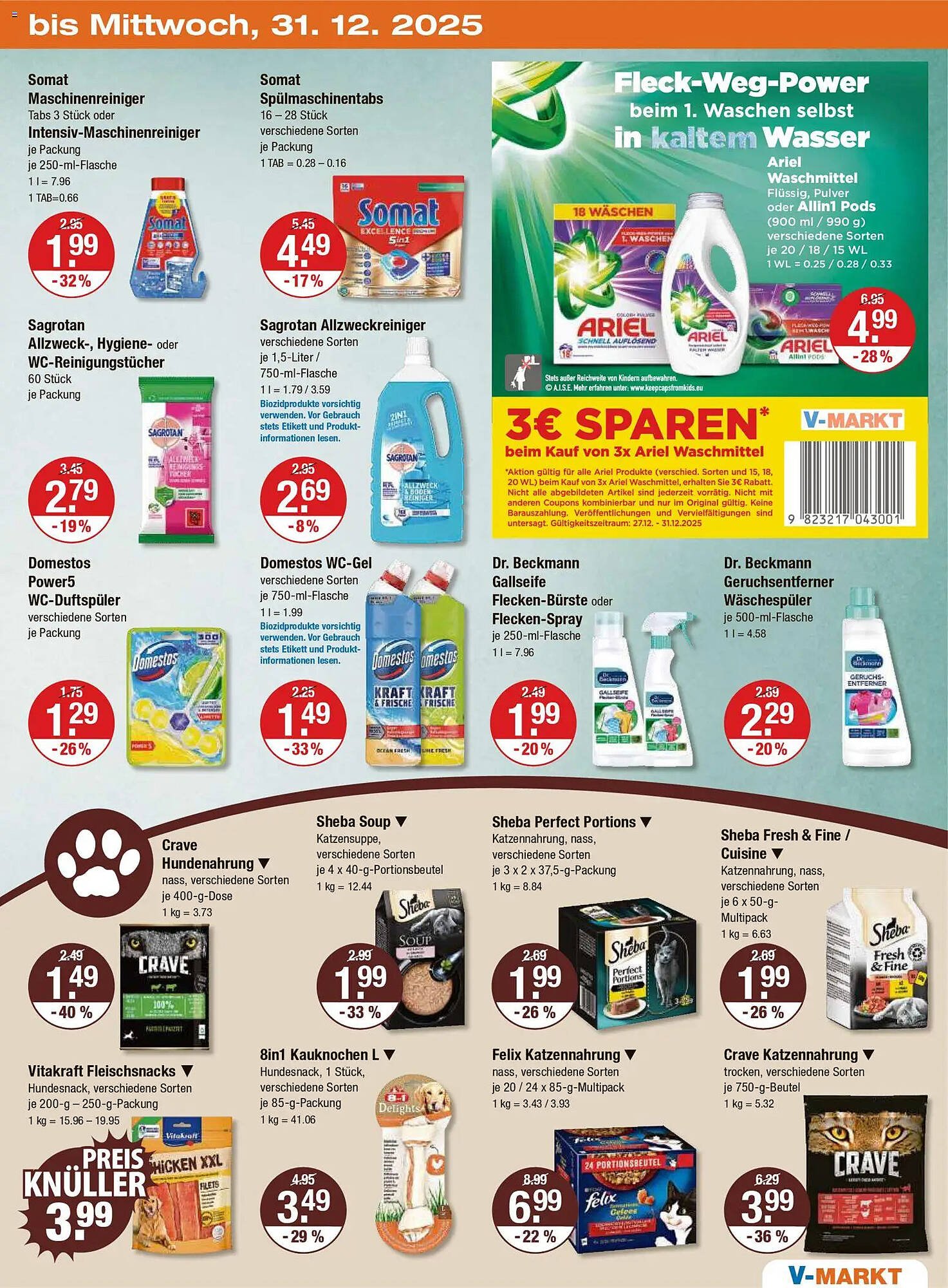 V Markt Prospekt (2025-12-27 - 2025-12-31)