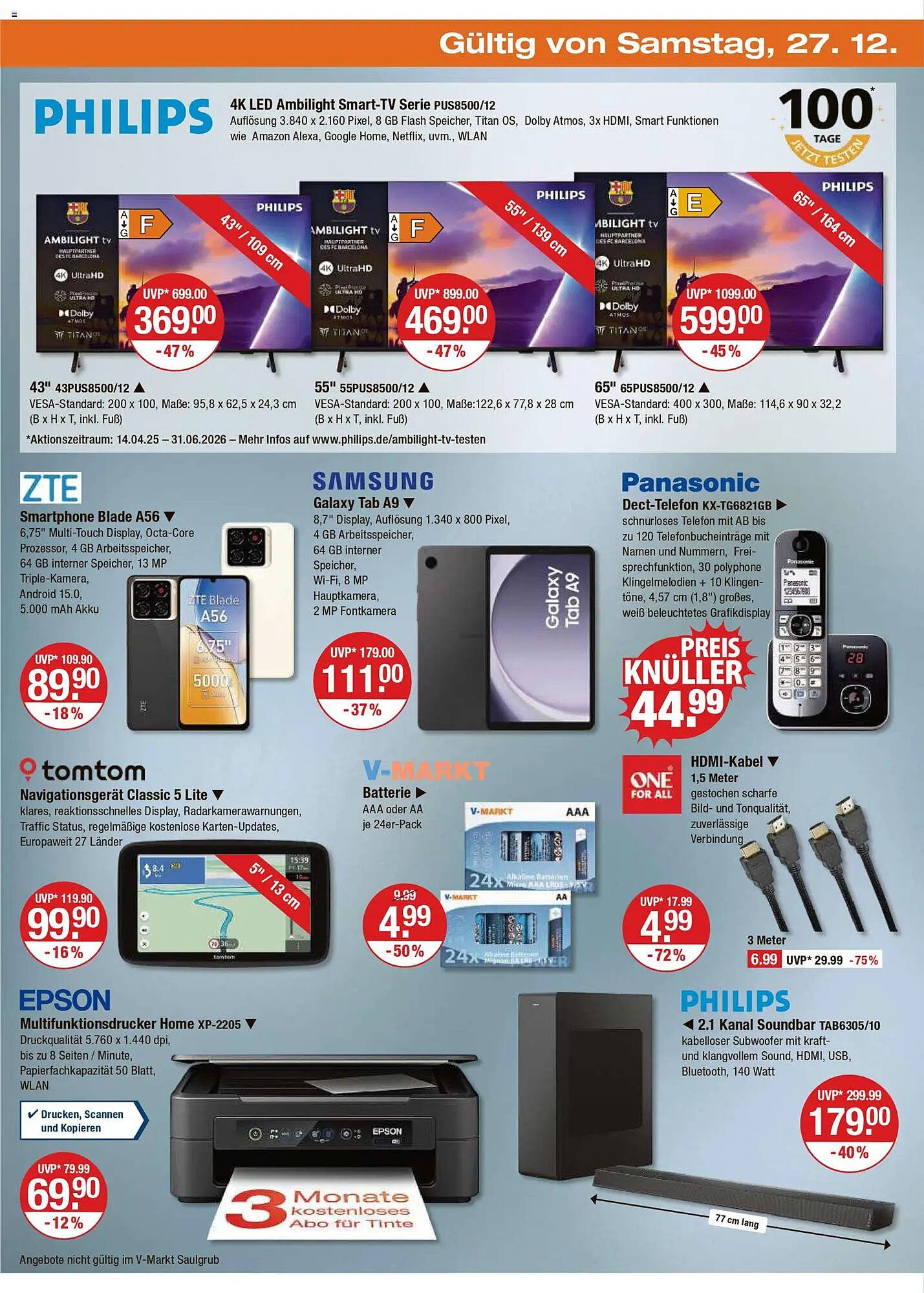 V Markt Prospekt (2025-12-27 - 2025-12-31)