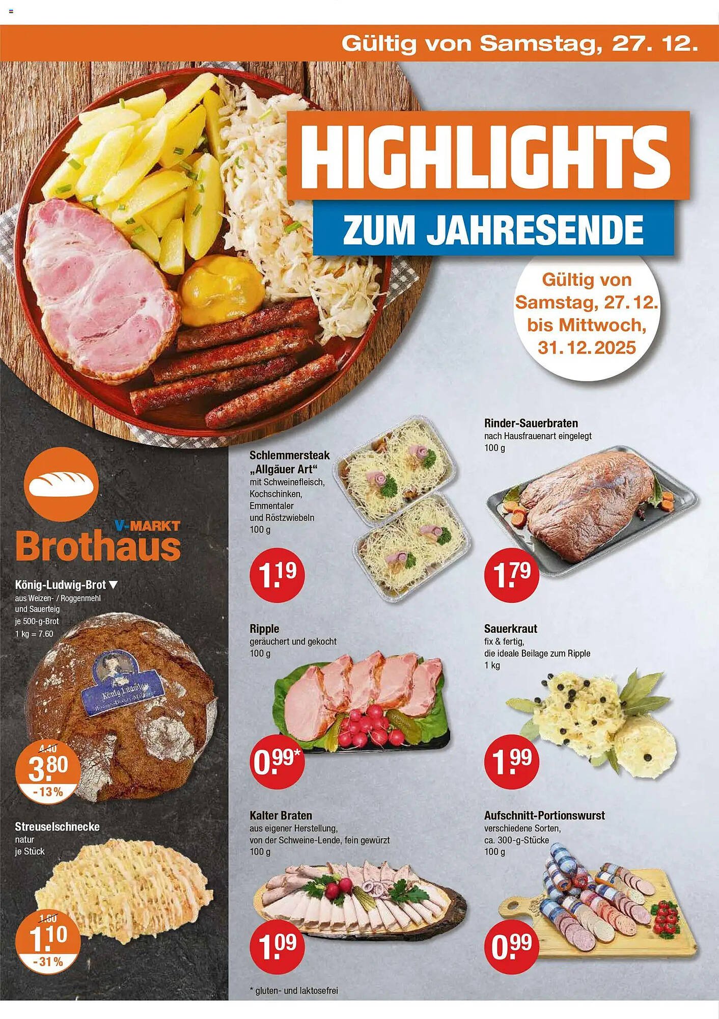 V Markt Prospekt (2025-12-27 - 2025-12-31)