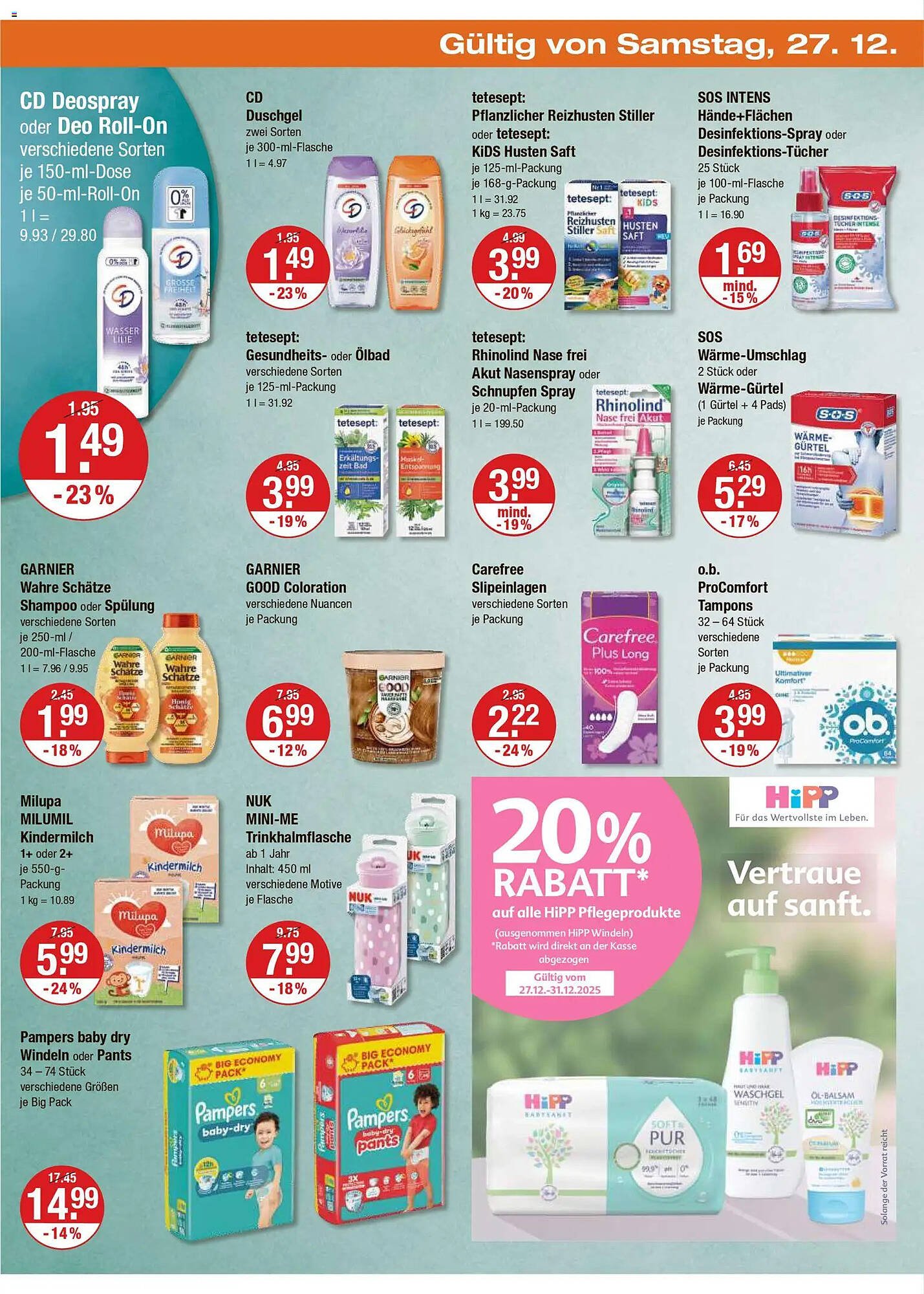 V Markt Prospekt (2025-12-27 - 2025-12-31)