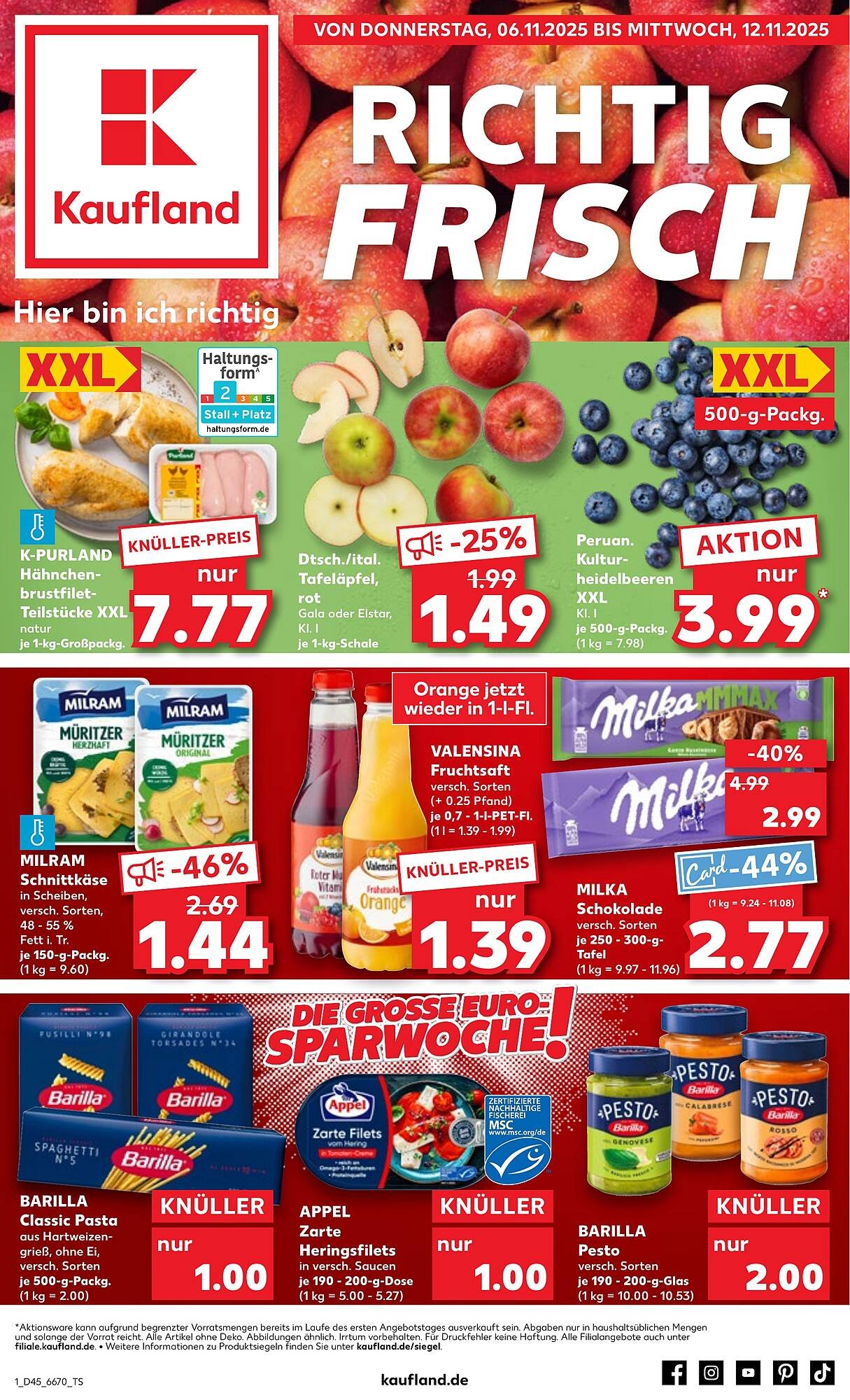 Kaufland Prospekt (2025-11-06 - 2025-11-12) | 1