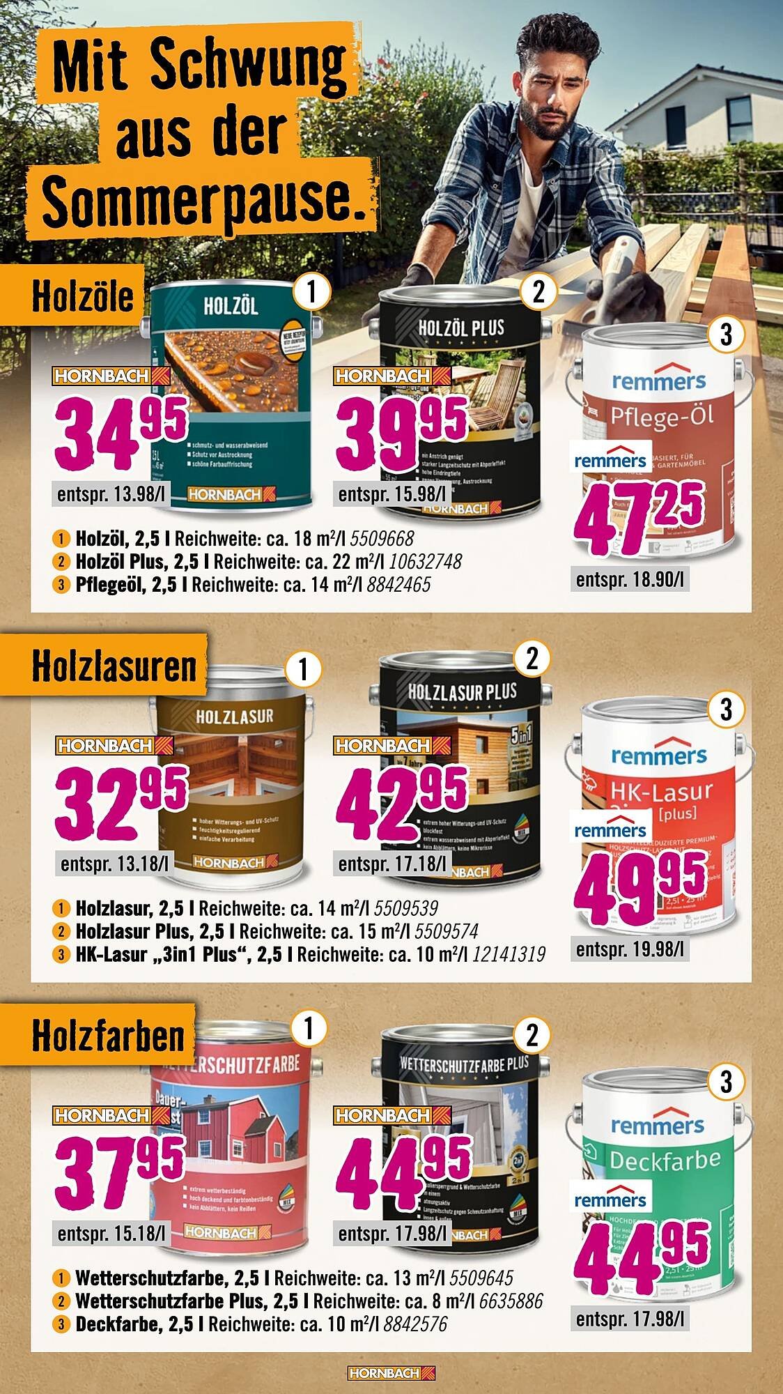 Hornbach Prospekt (2025-09-03 - 2025-10-01) | 13