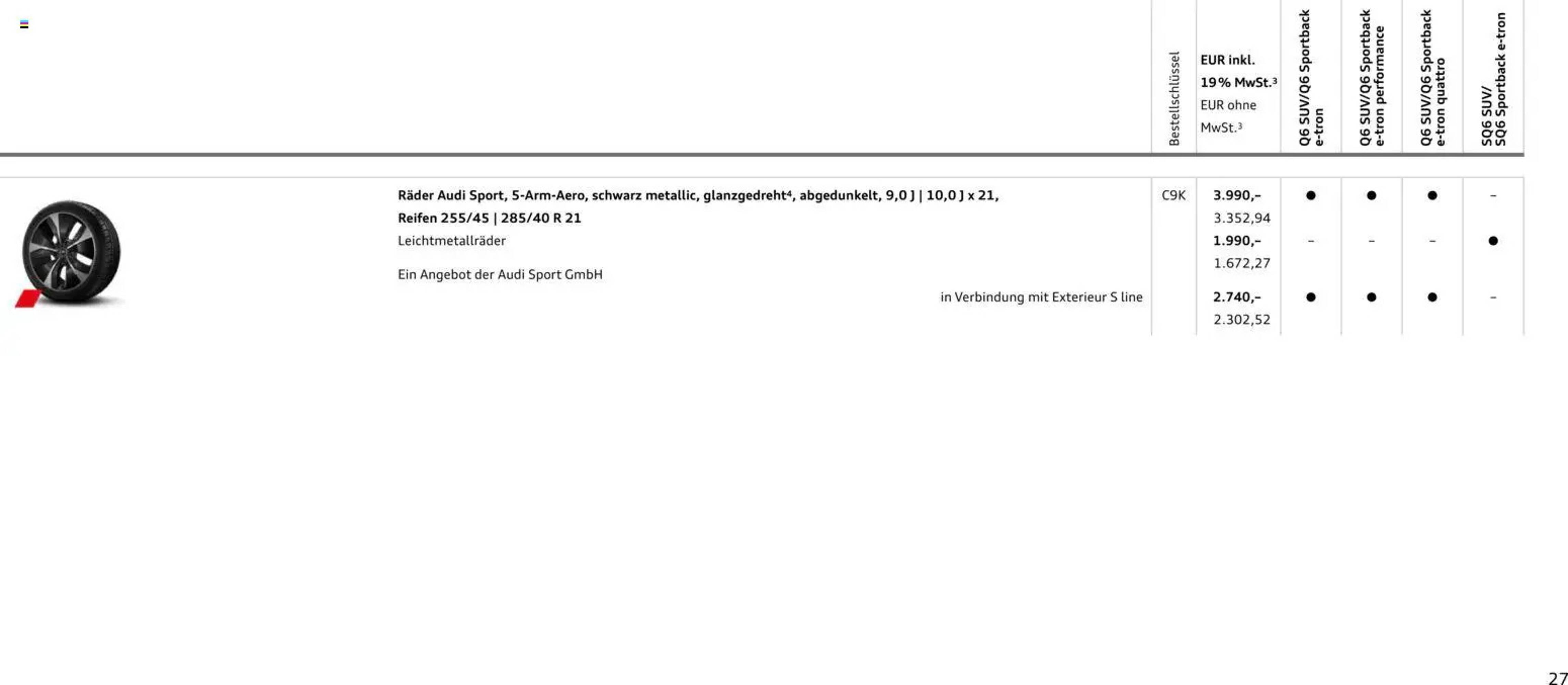 Audi Prospekt (2025-10-28 - 2026-10-28) | 27