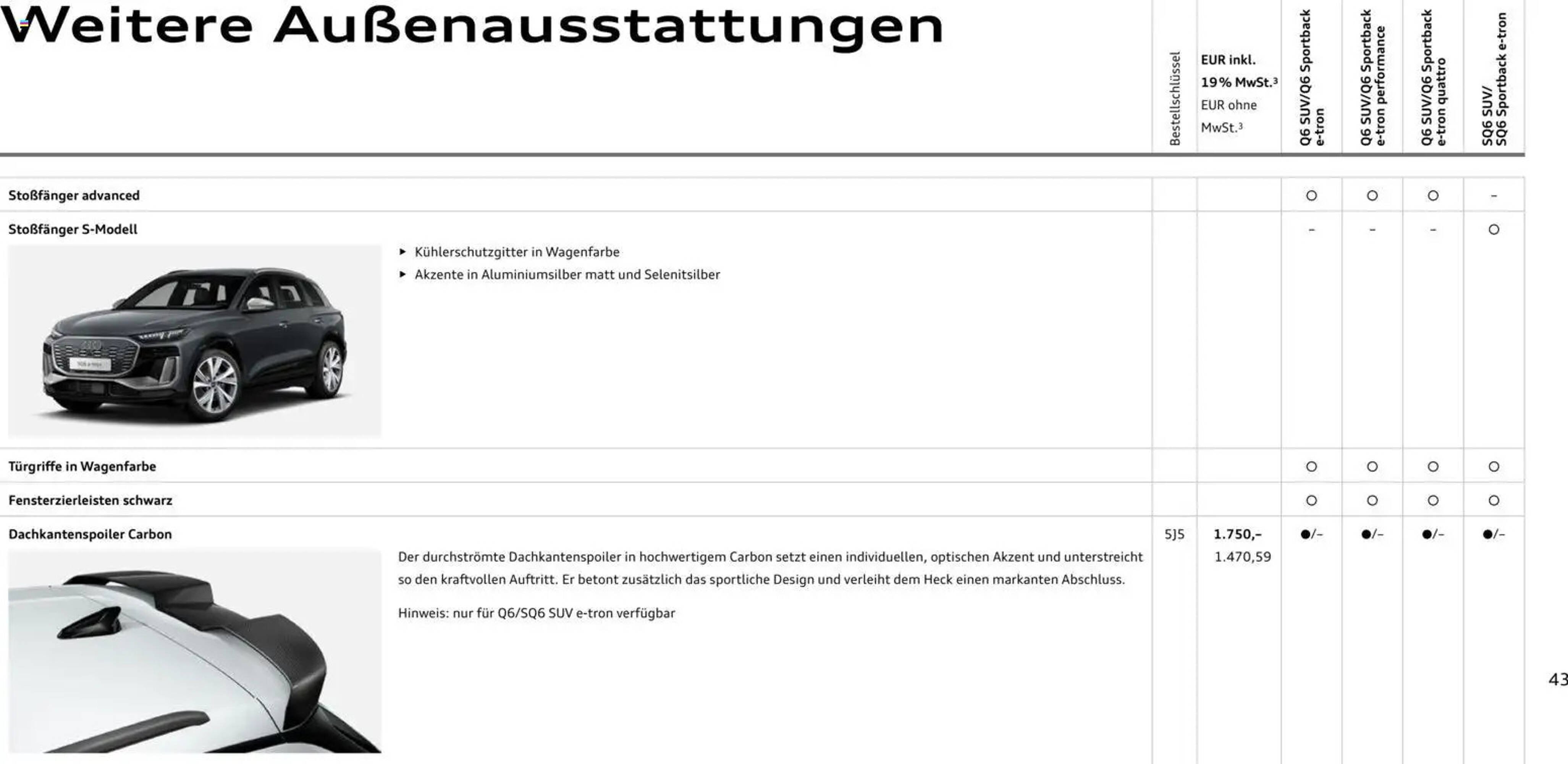 Audi Prospekt (2025-10-28 - 2026-10-28) | 43