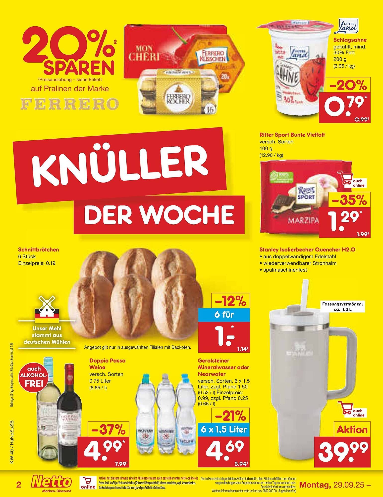 Netto Marken-Discount Prospekt (2025-09-29 - 2025-10-04)