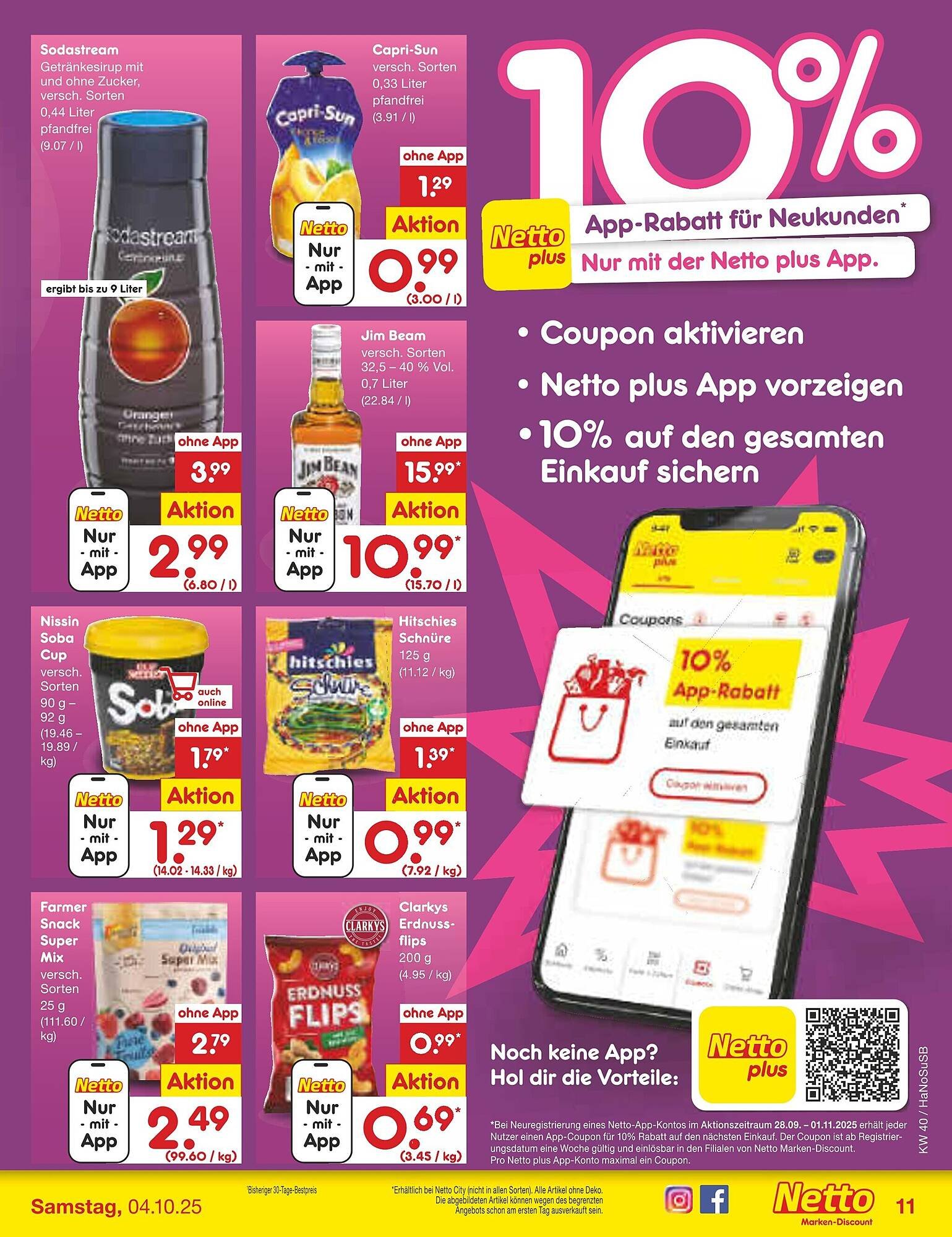 Netto Marken-Discount Prospekt (2025-09-29 - 2025-10-04)