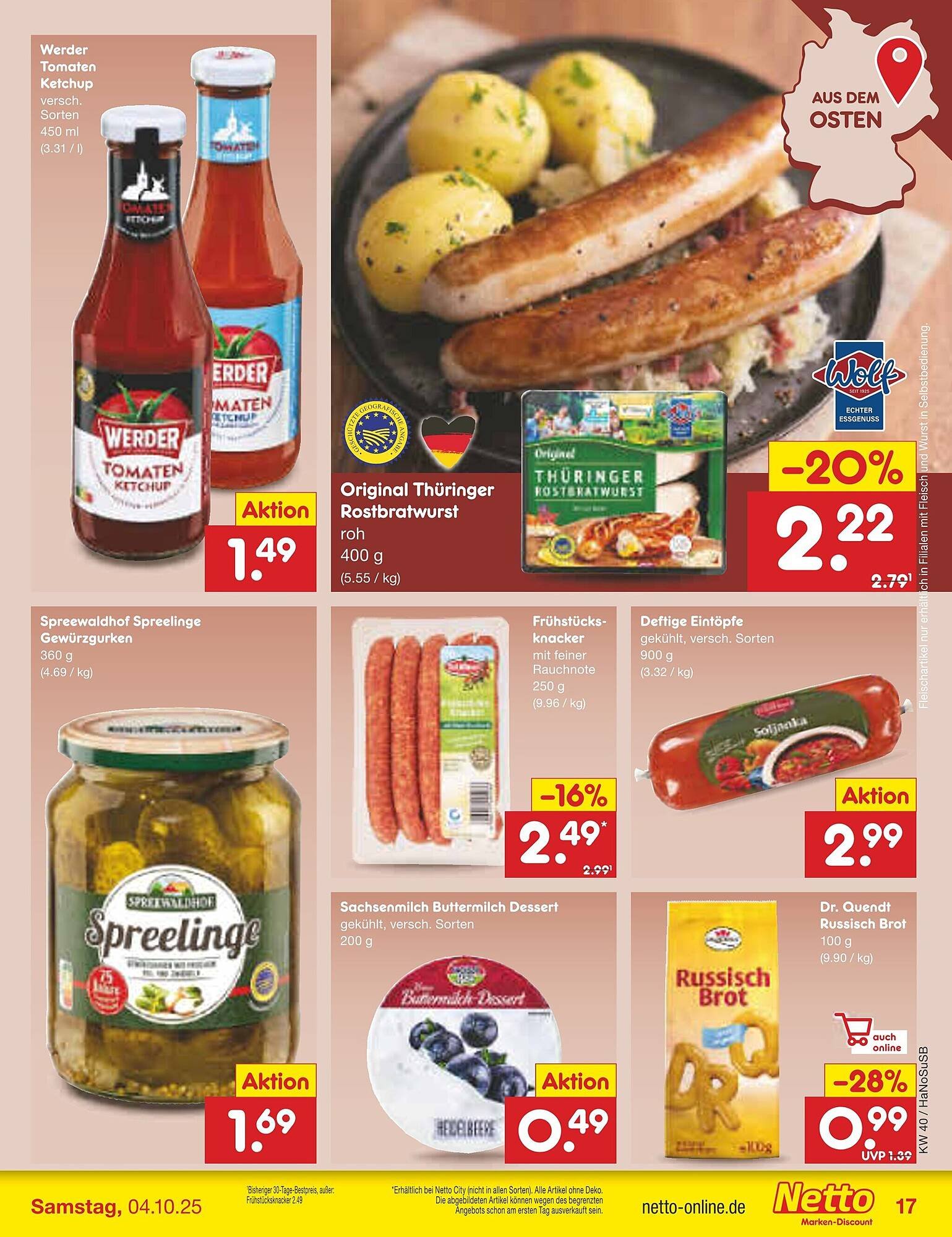 Netto Marken-Discount Prospekt (2025-09-29 - 2025-10-04)
