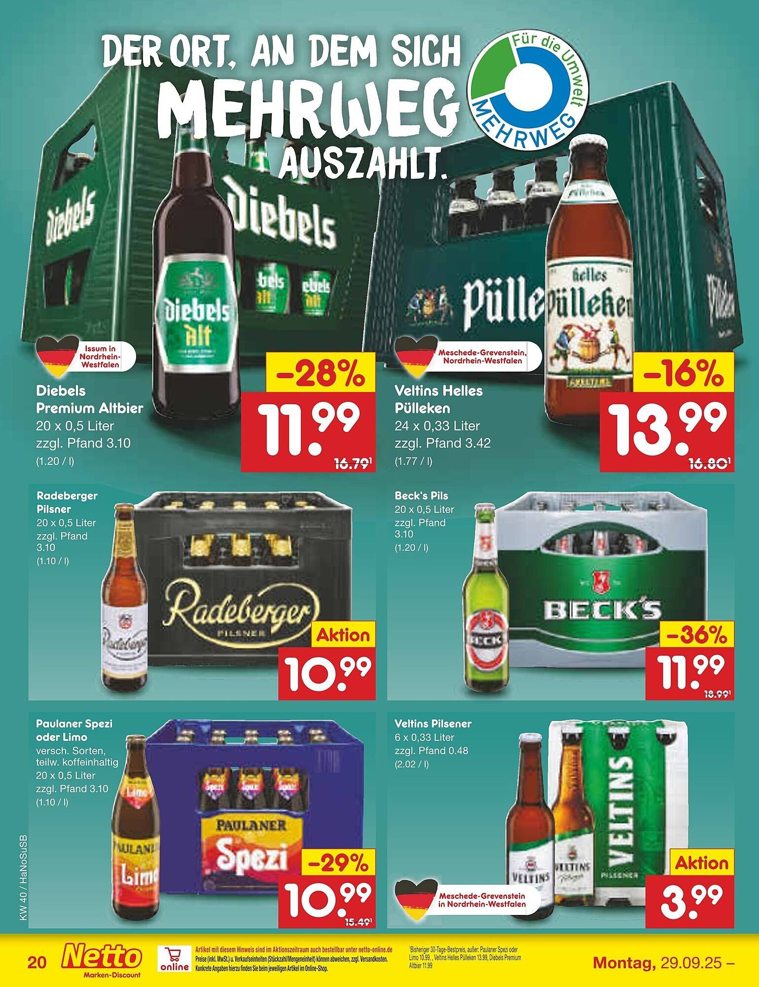 Netto Marken-Discount Prospekt (2025-09-29 - 2025-10-04)