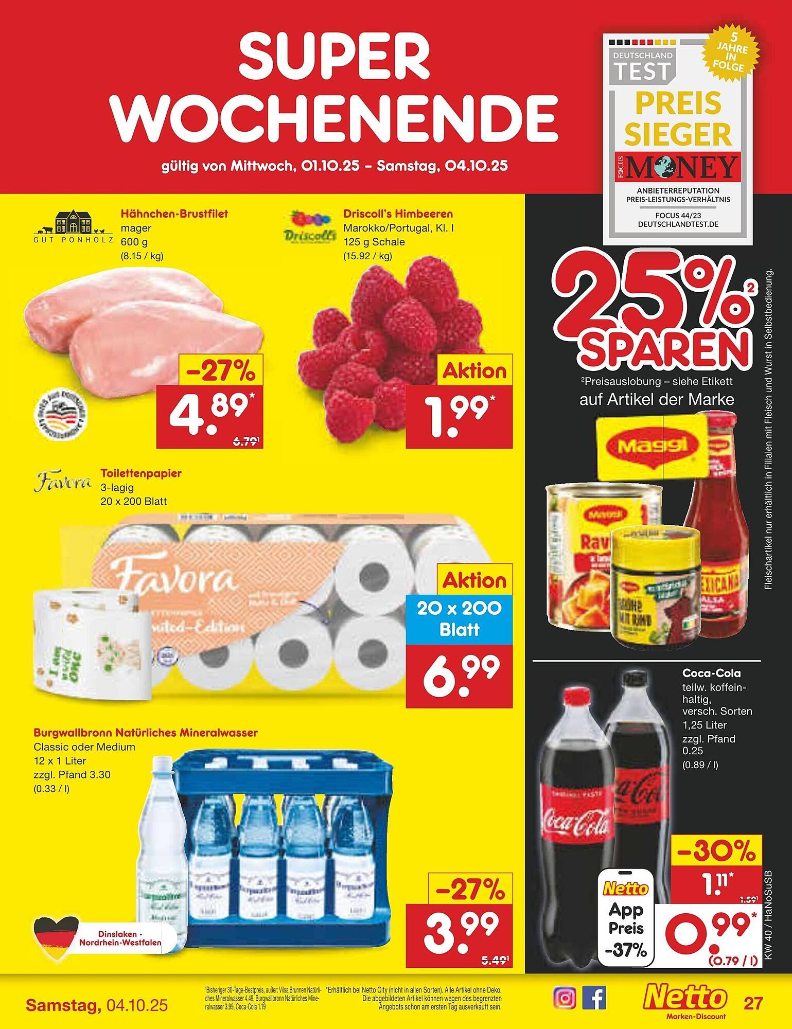 Netto Marken-Discount Prospekt (2025-09-29 - 2025-10-04)