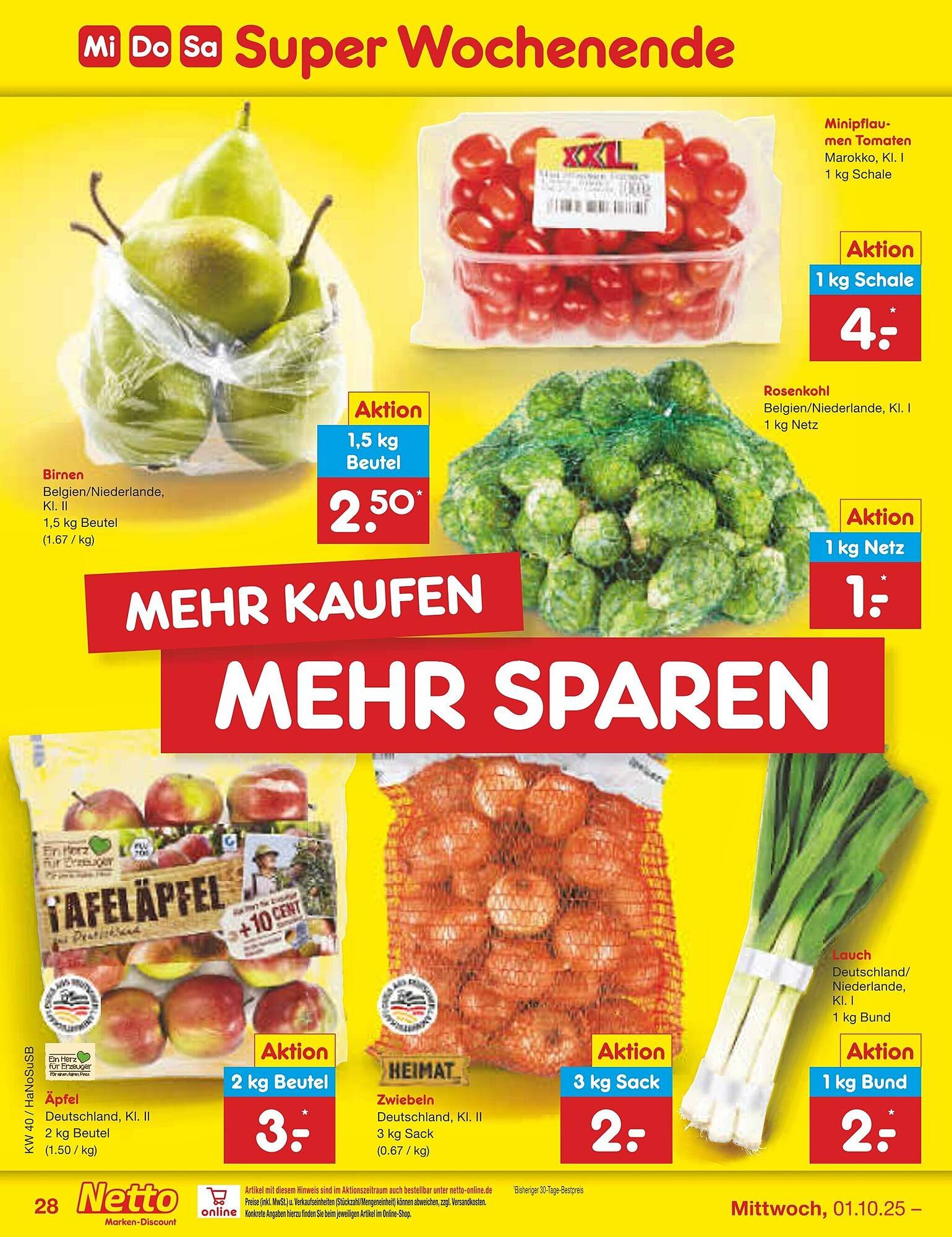 Netto Marken-Discount Prospekt (2025-09-29 - 2025-10-04)