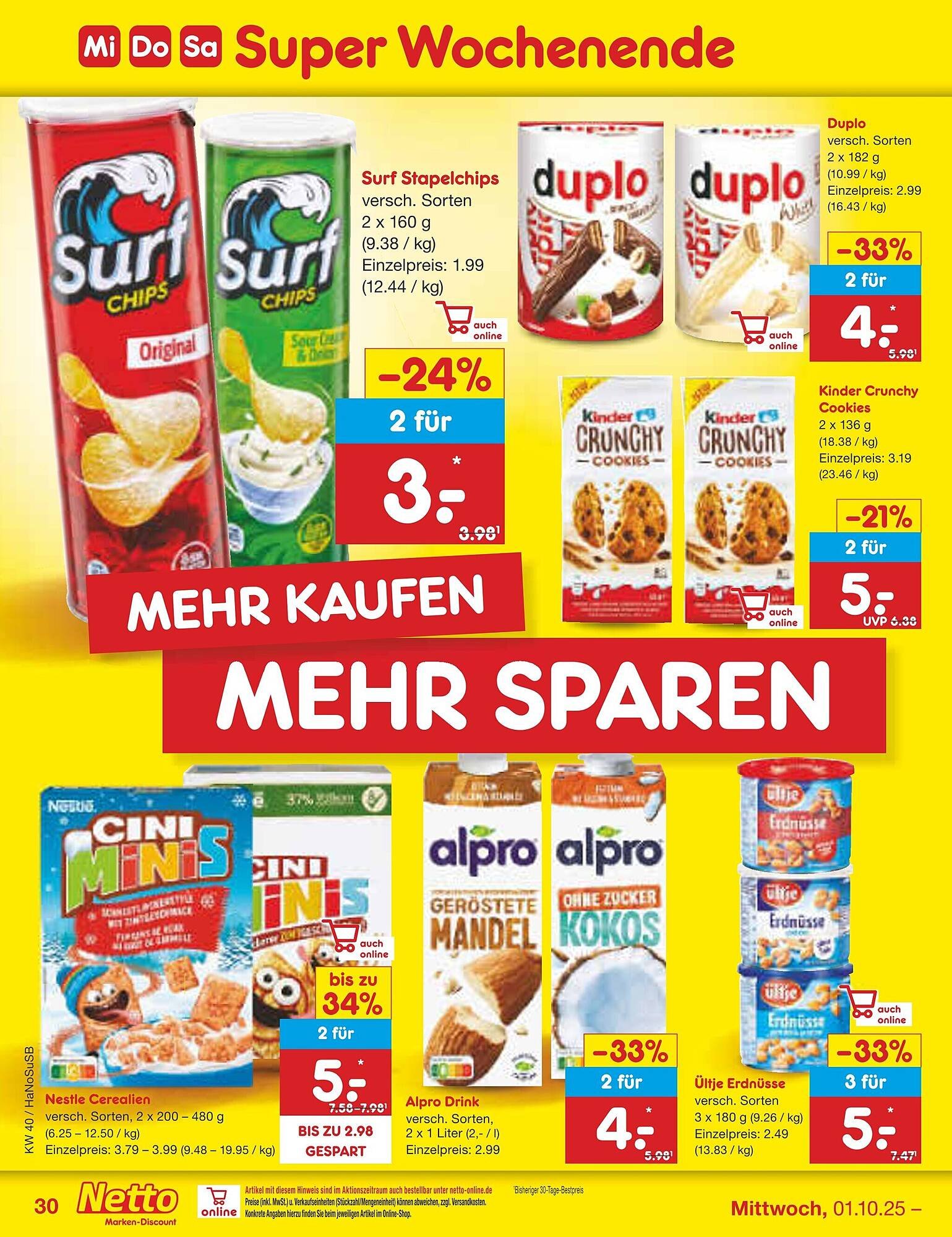 Netto Marken-Discount Prospekt (2025-09-29 - 2025-10-04)