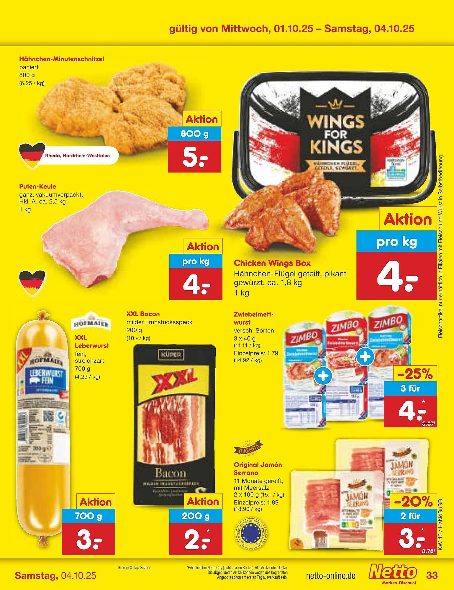 Netto Marken-Discount Prospekt (2025-09-29 - 2025-10-04)