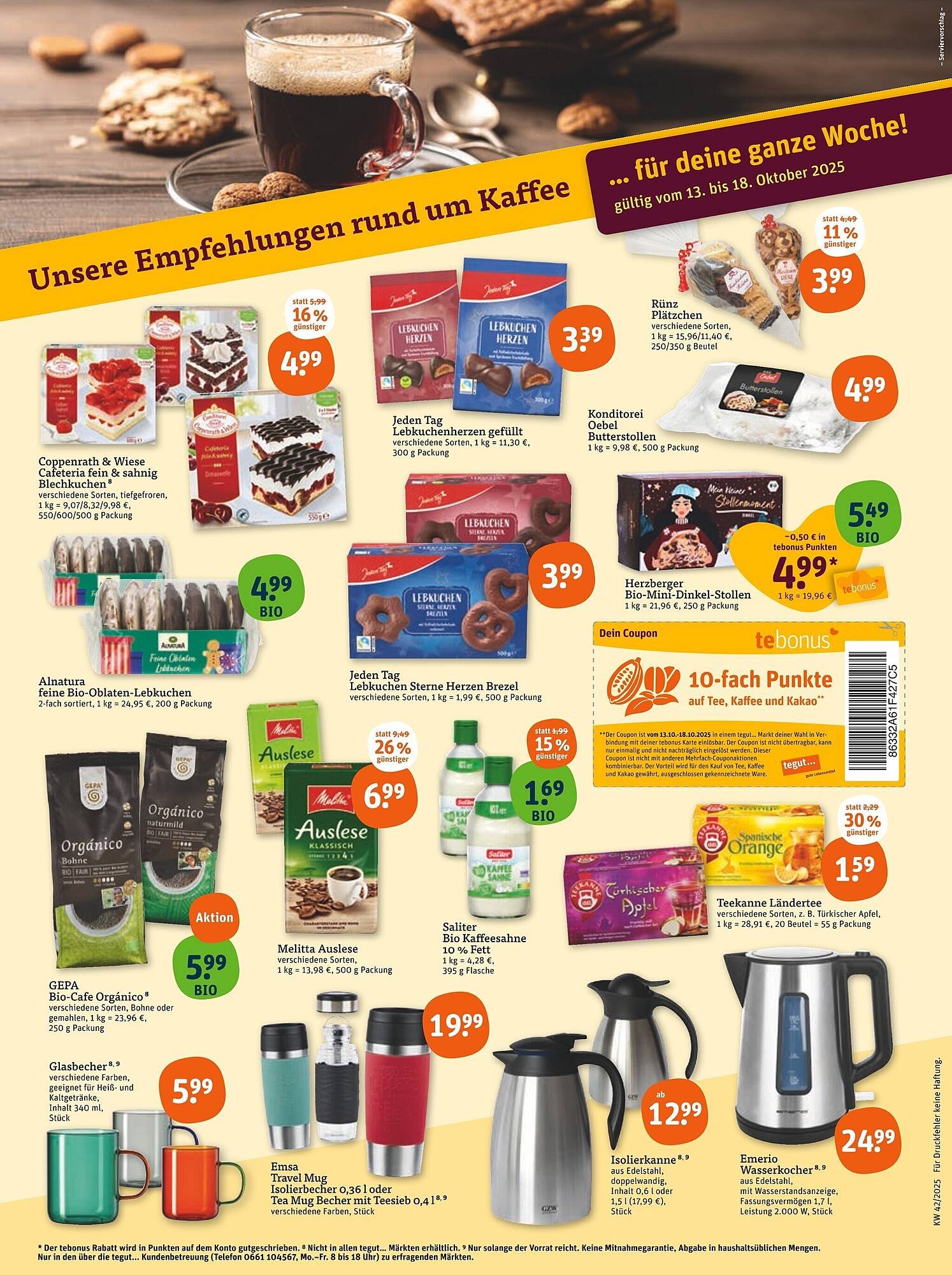 Tegut Prospekt (2025-10-13 - 2025-10-18) | 2
