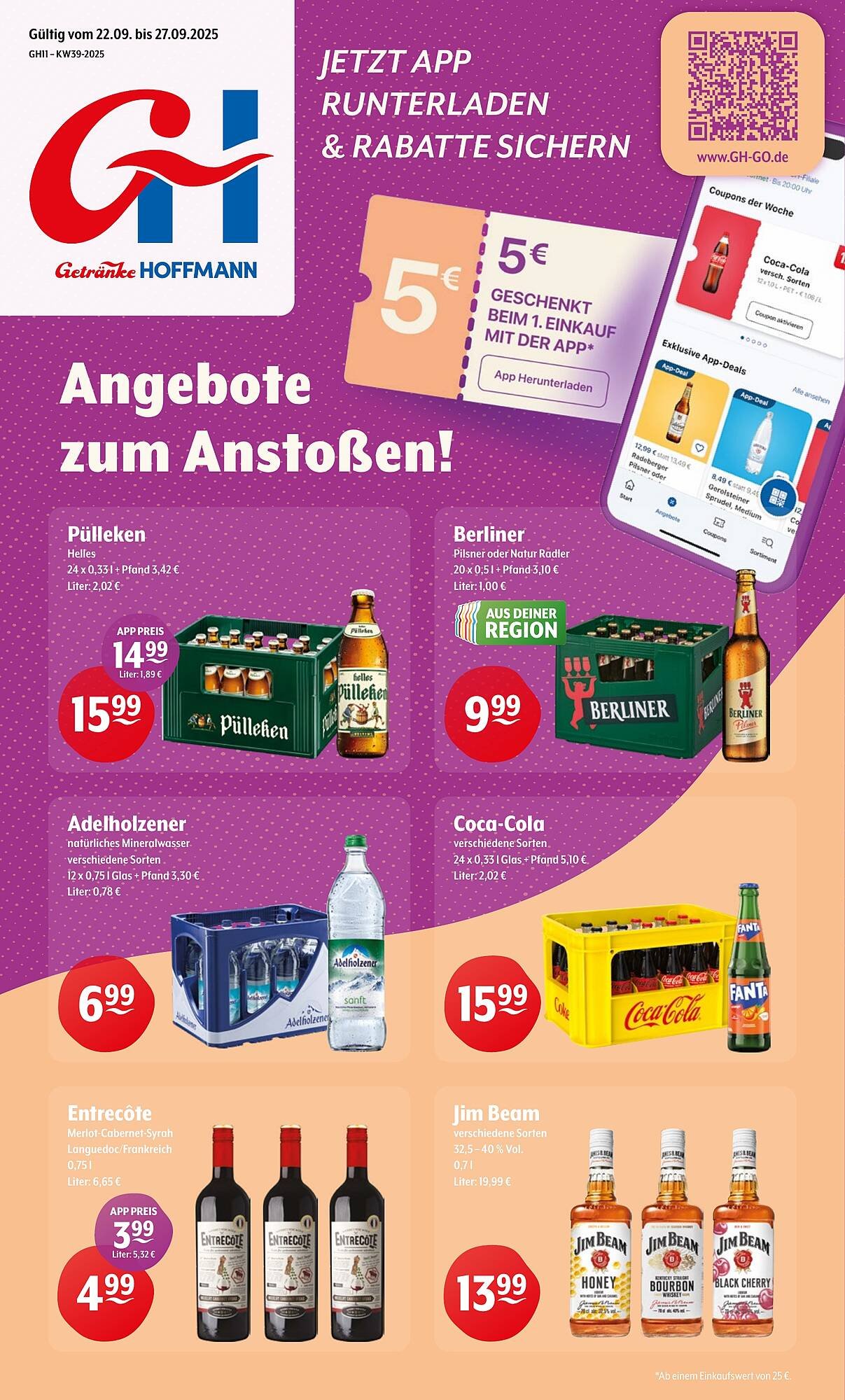 Trink und Spare Prospekt (2025-09-22 - 2025-09-27) | 1