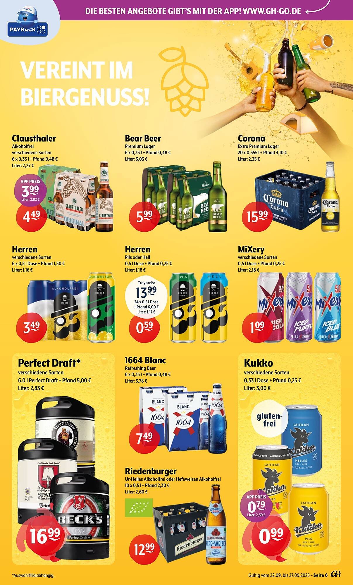 Trink und Spare Prospekt (2025-09-22 - 2025-09-27) | 6