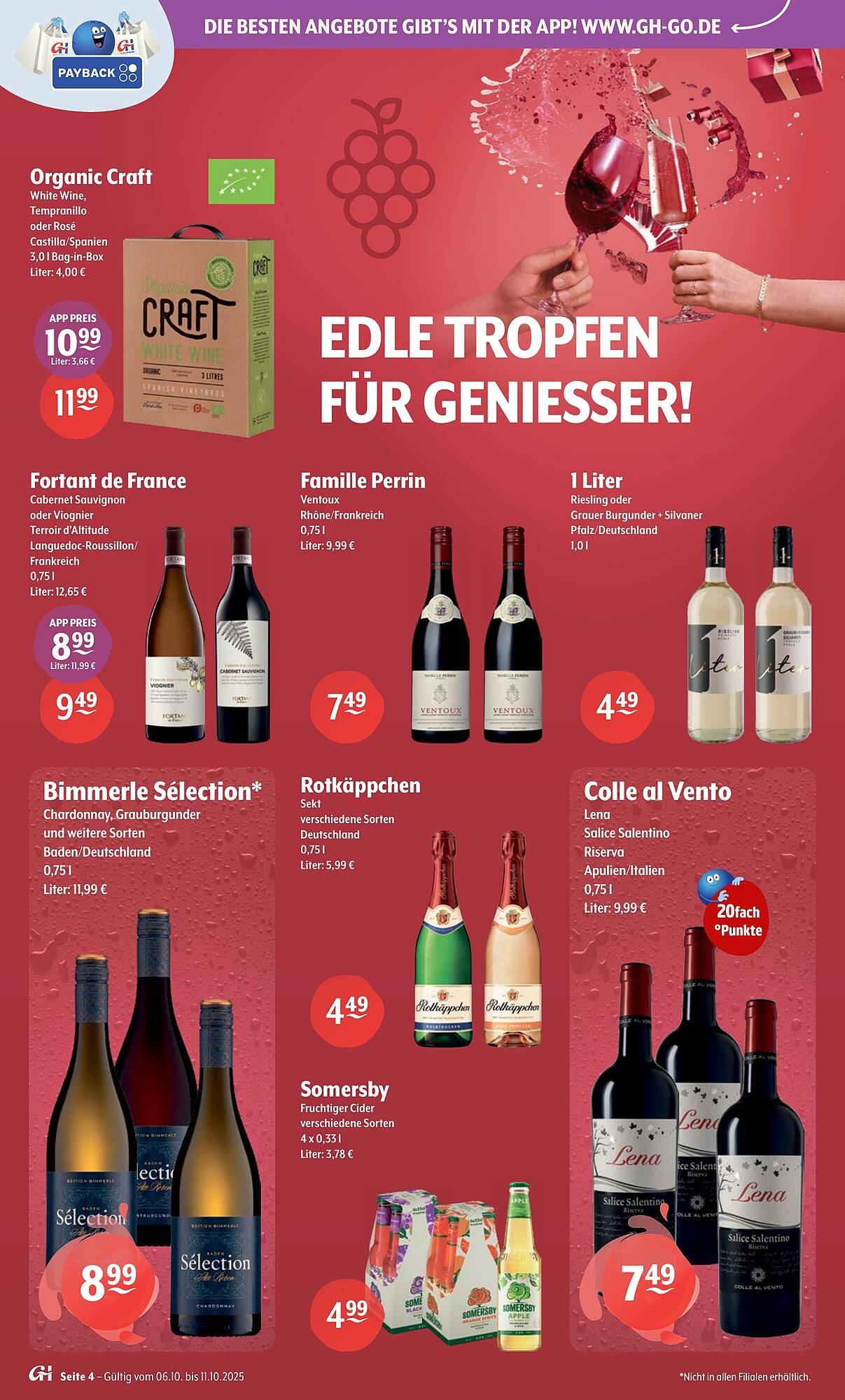 Trink und Spare Prospekt (2025-10-06 - 2025-10-11) | 4