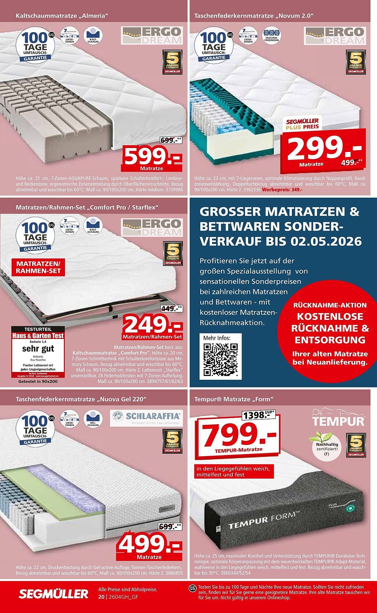 Segmüller Prospekt (2026-04-04 - 2026-04-25)