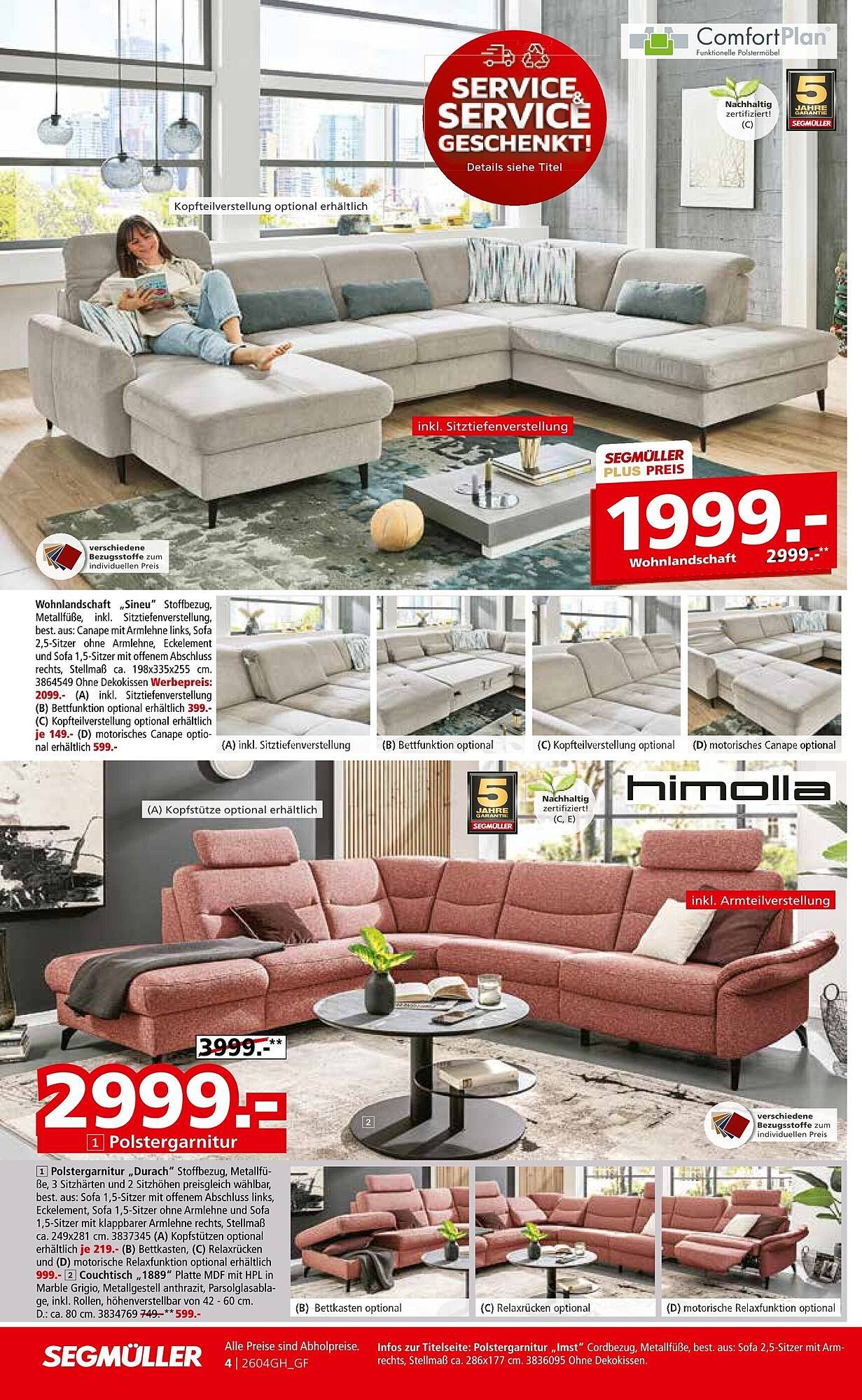 Segmüller Prospekt (2026-04-04 - 2026-04-25)