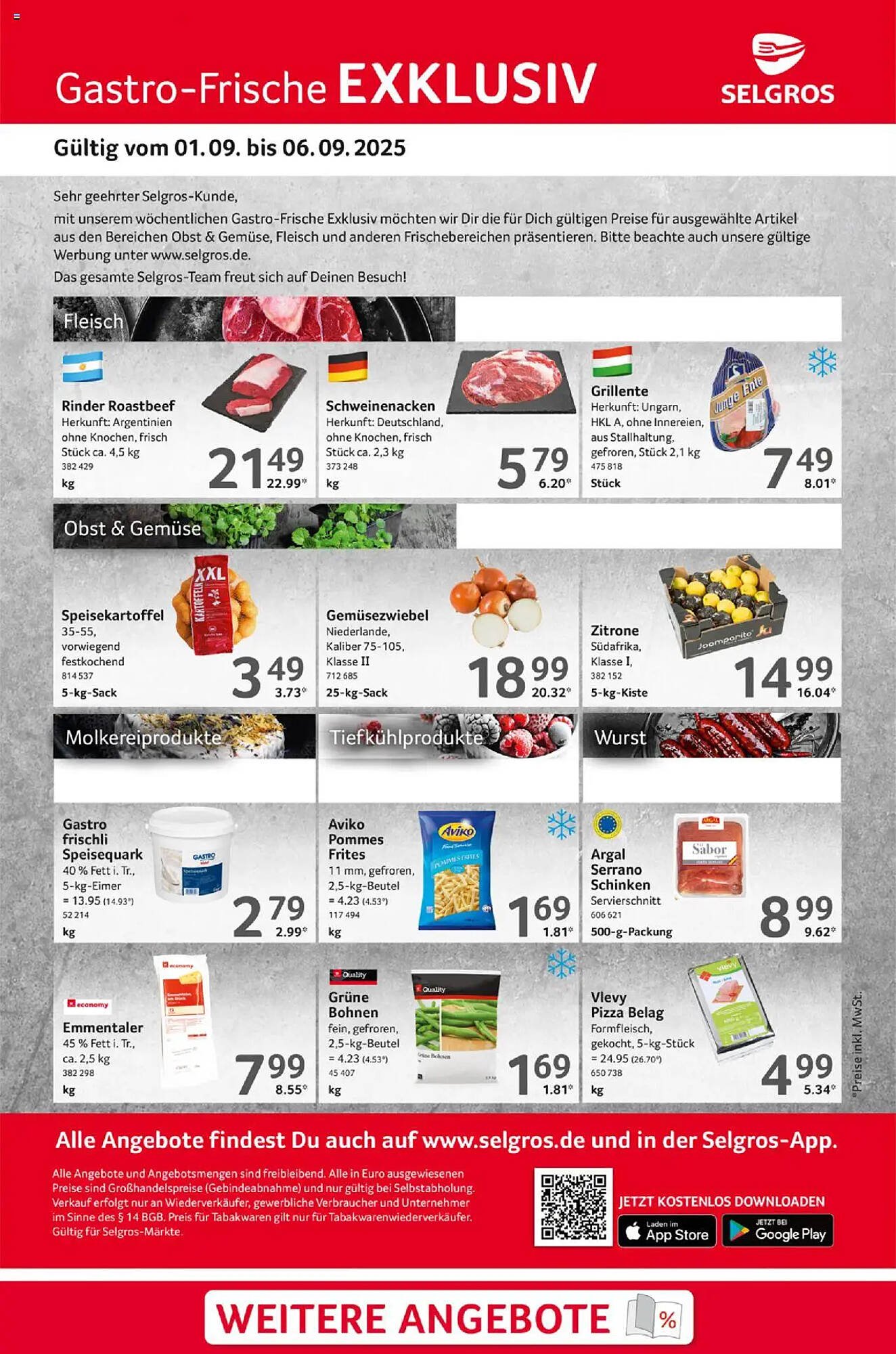 Selgros Prospekt (2025-09-01 - 2025-09-06) | 1