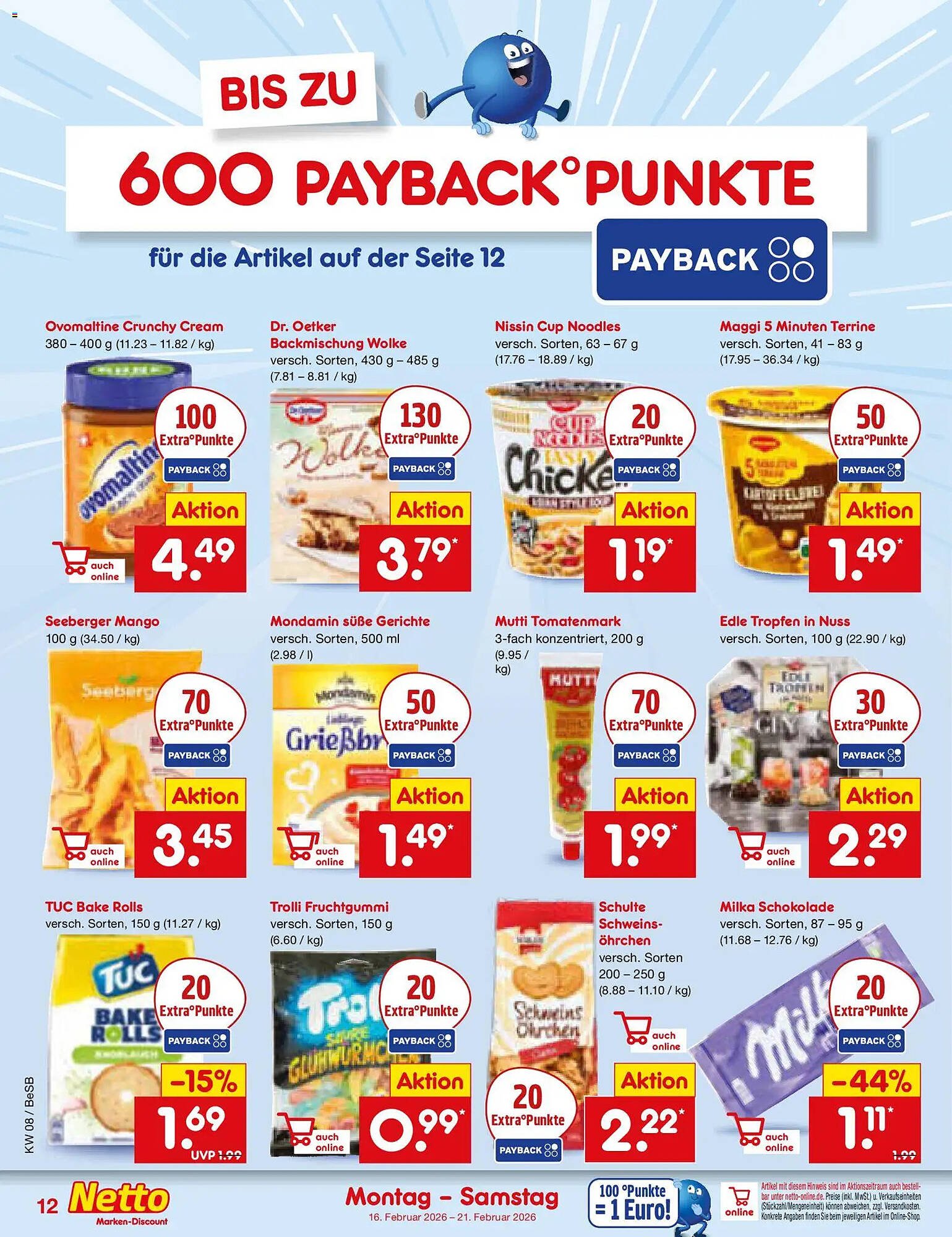 Netto Marken-Discount Prospekt (2026-02-16 - 2026-02-21)
