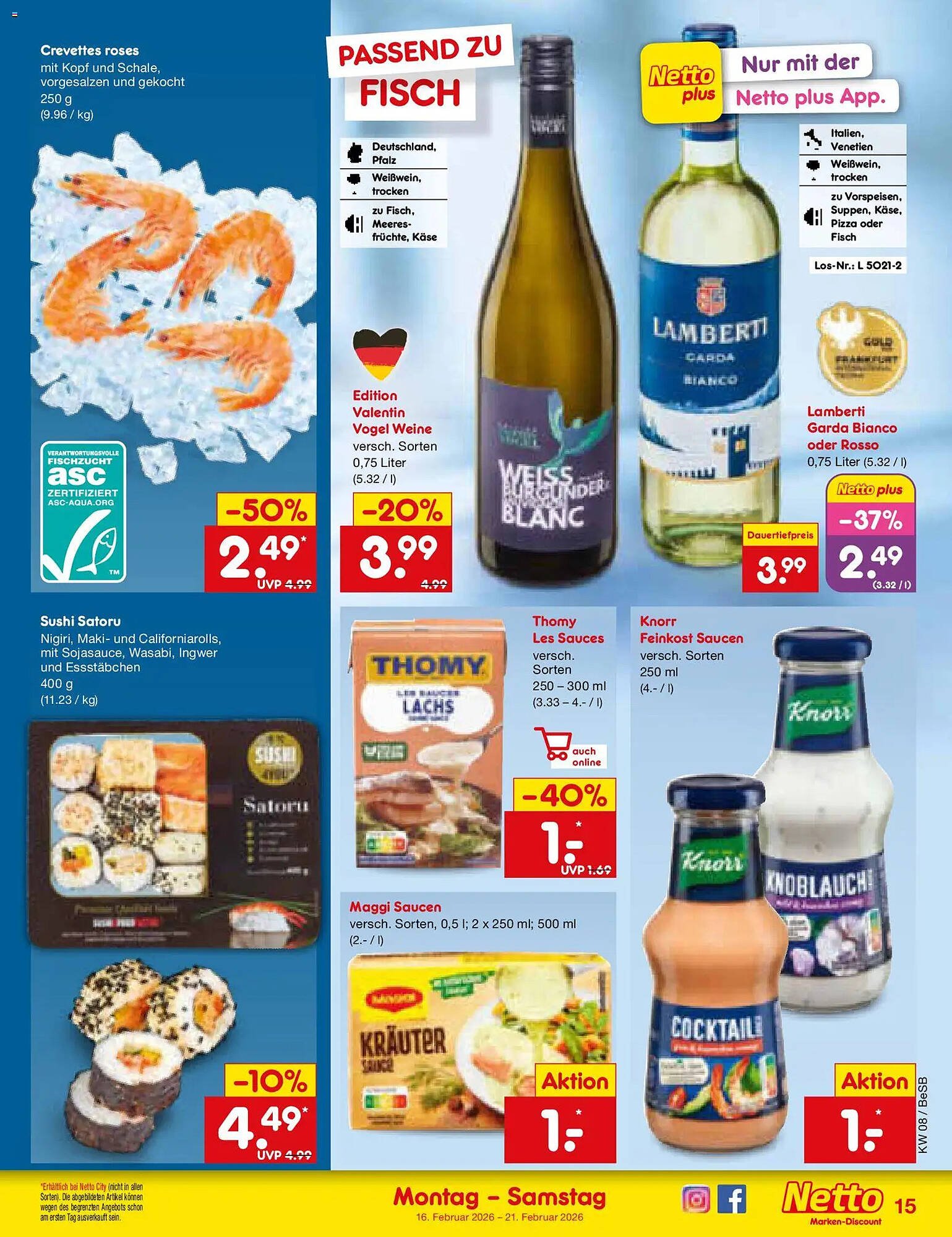 Netto Marken-Discount Prospekt (2026-02-16 - 2026-02-21)