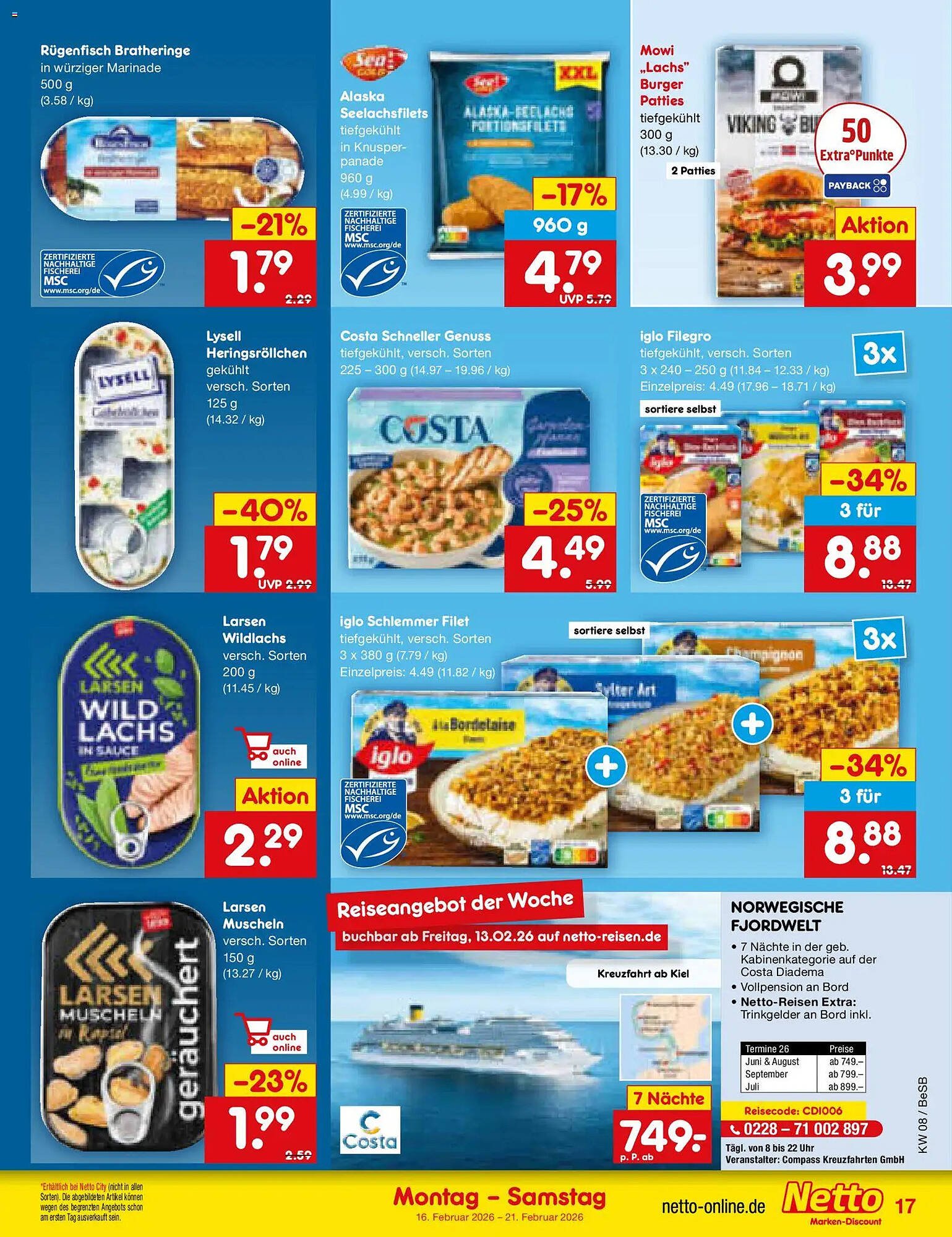 Netto Marken-Discount Prospekt (2026-02-16 - 2026-02-21)
