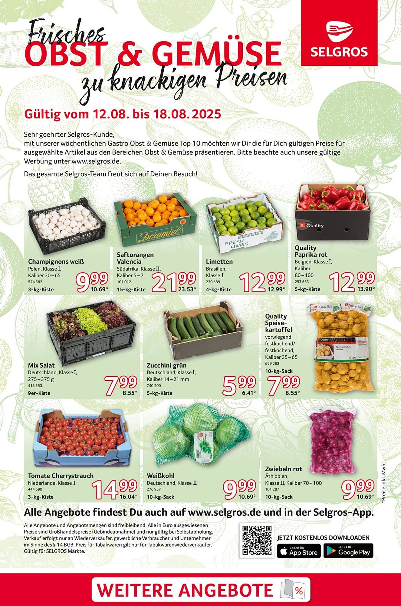Selgros Prospekt (2025-08-12 - 2025-08-19) | 1