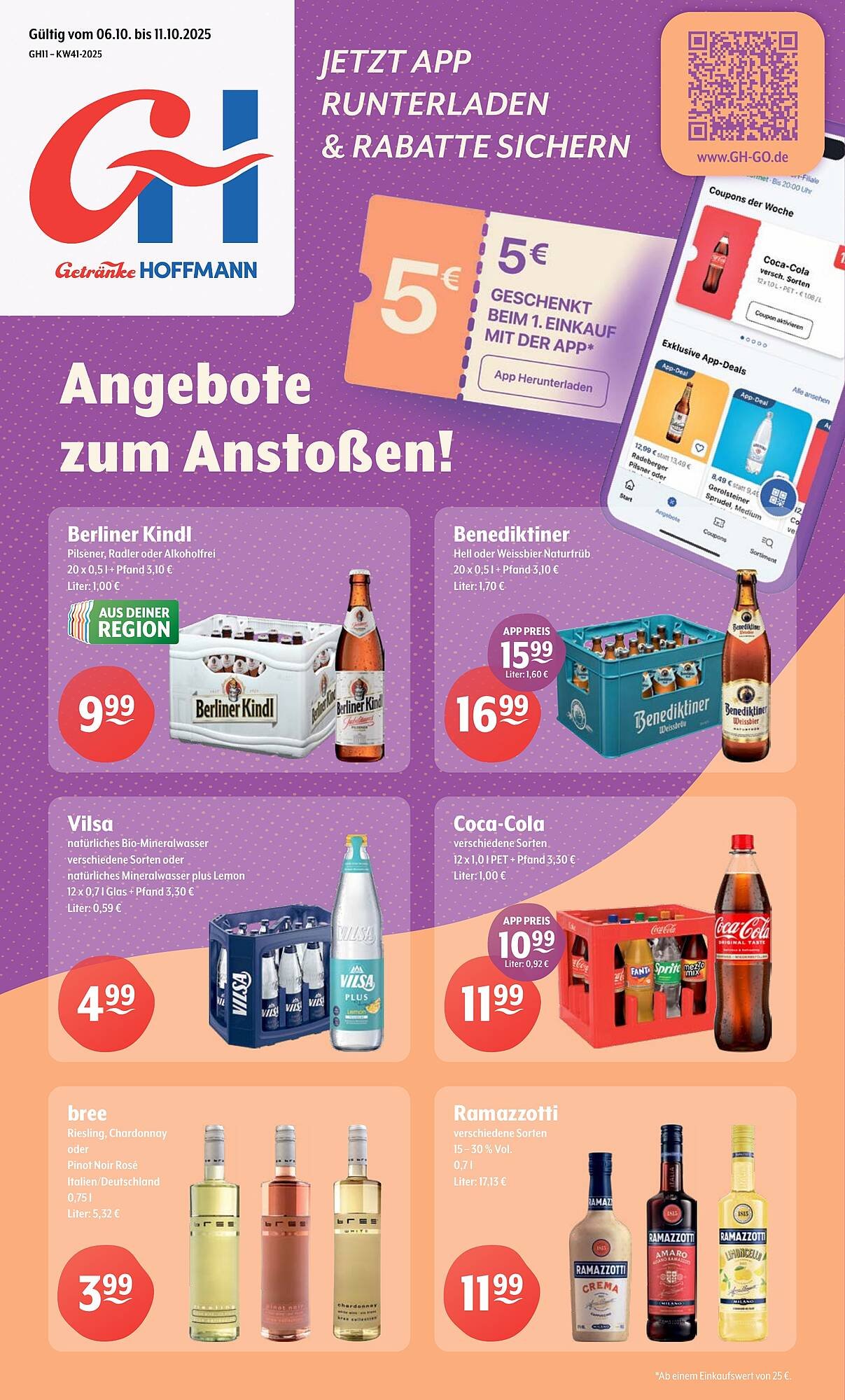 Getränke Hoffmann Prospekt (2025-10-06 - 2025-10-11) | 1