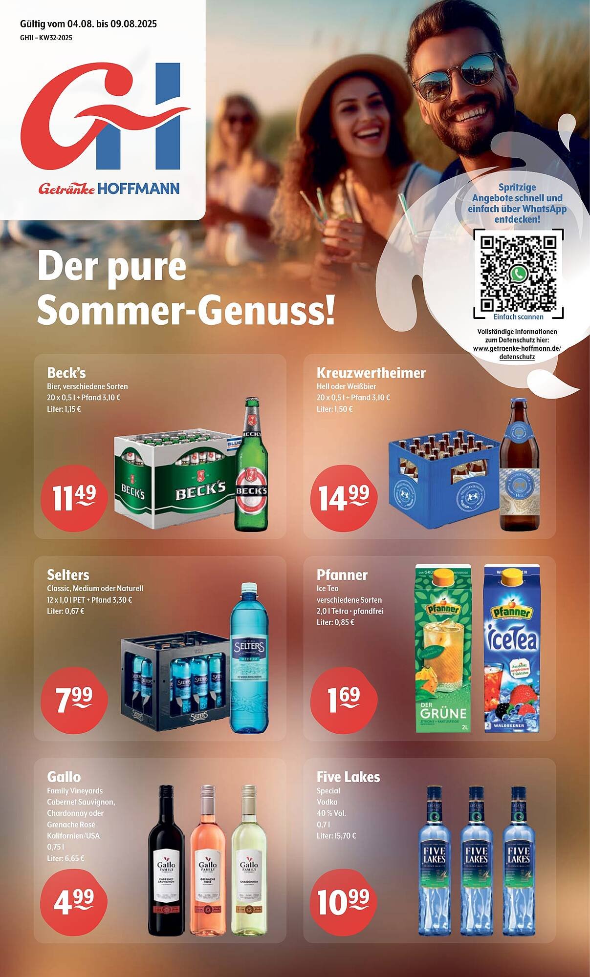 Getränke Hoffmann Prospekt (2025-08-04 - 2025-08-09) | 1