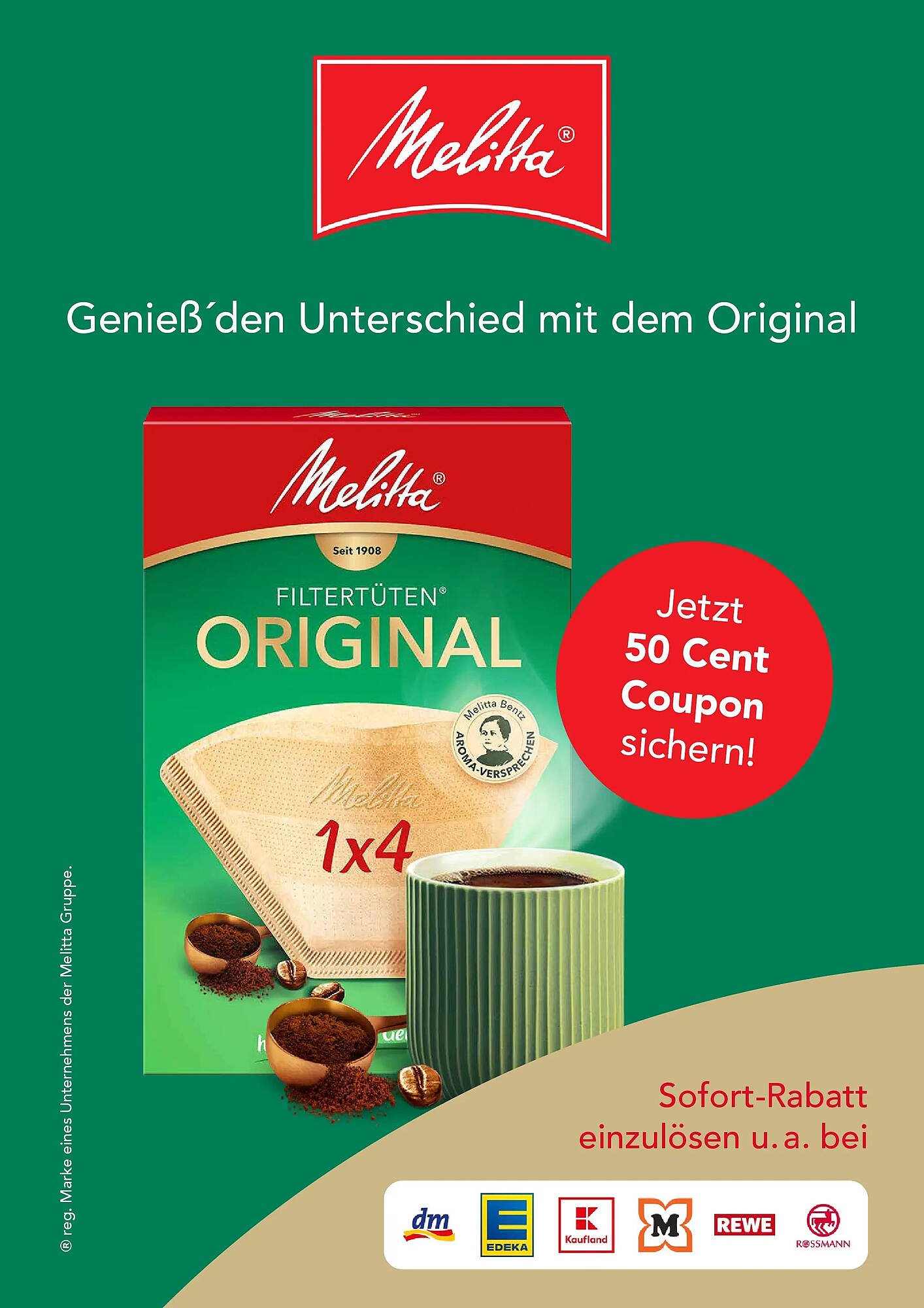 Jetzt 50 Cent Coupon sichern! (2025-12-04 - 2025-12-31)