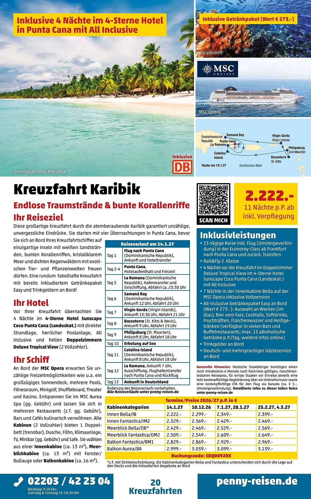 Penny Reisen Prospekt
