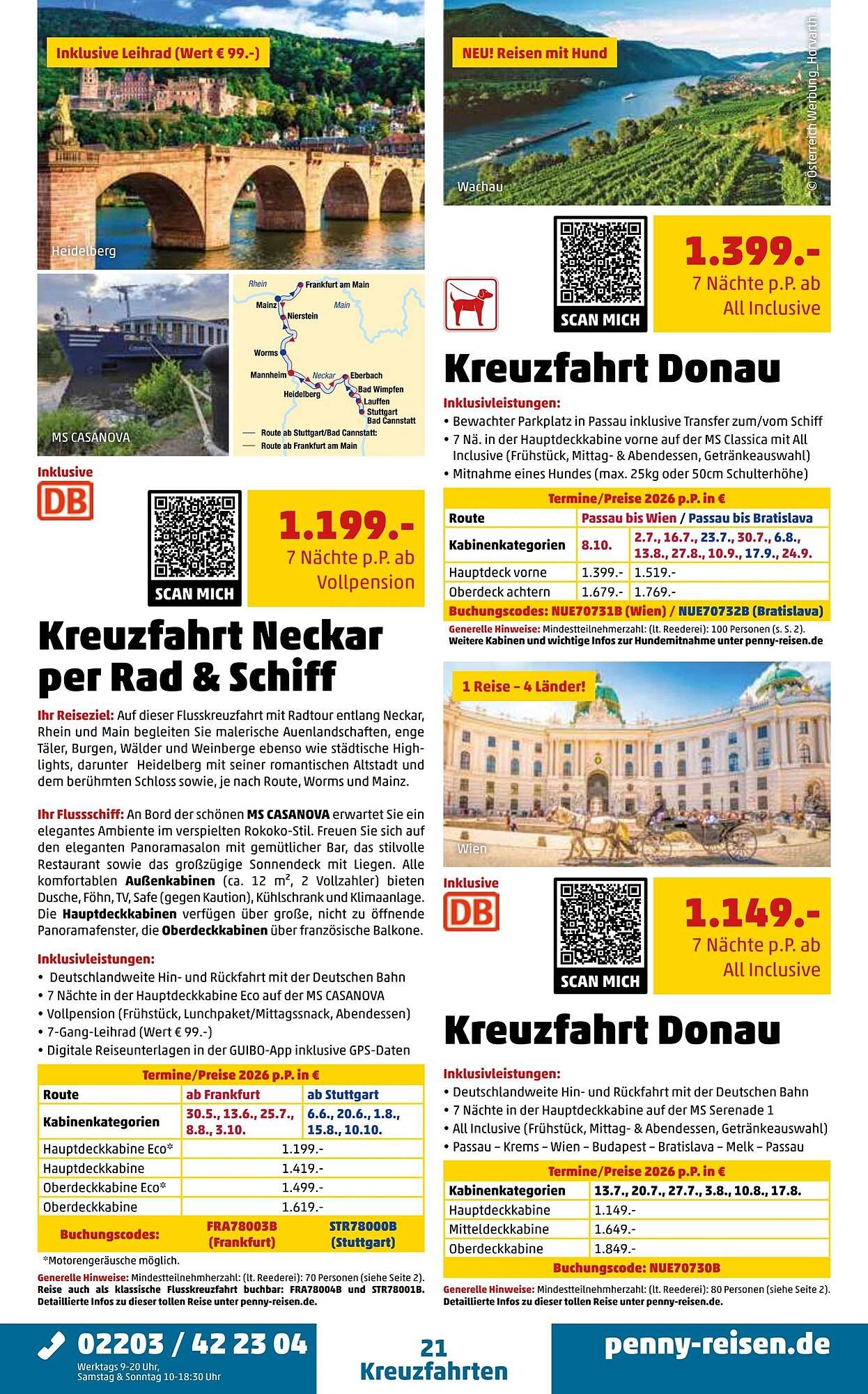 Penny Reisen Prospekt