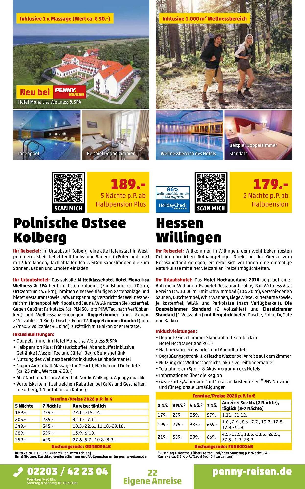 Penny Reisen Prospekt