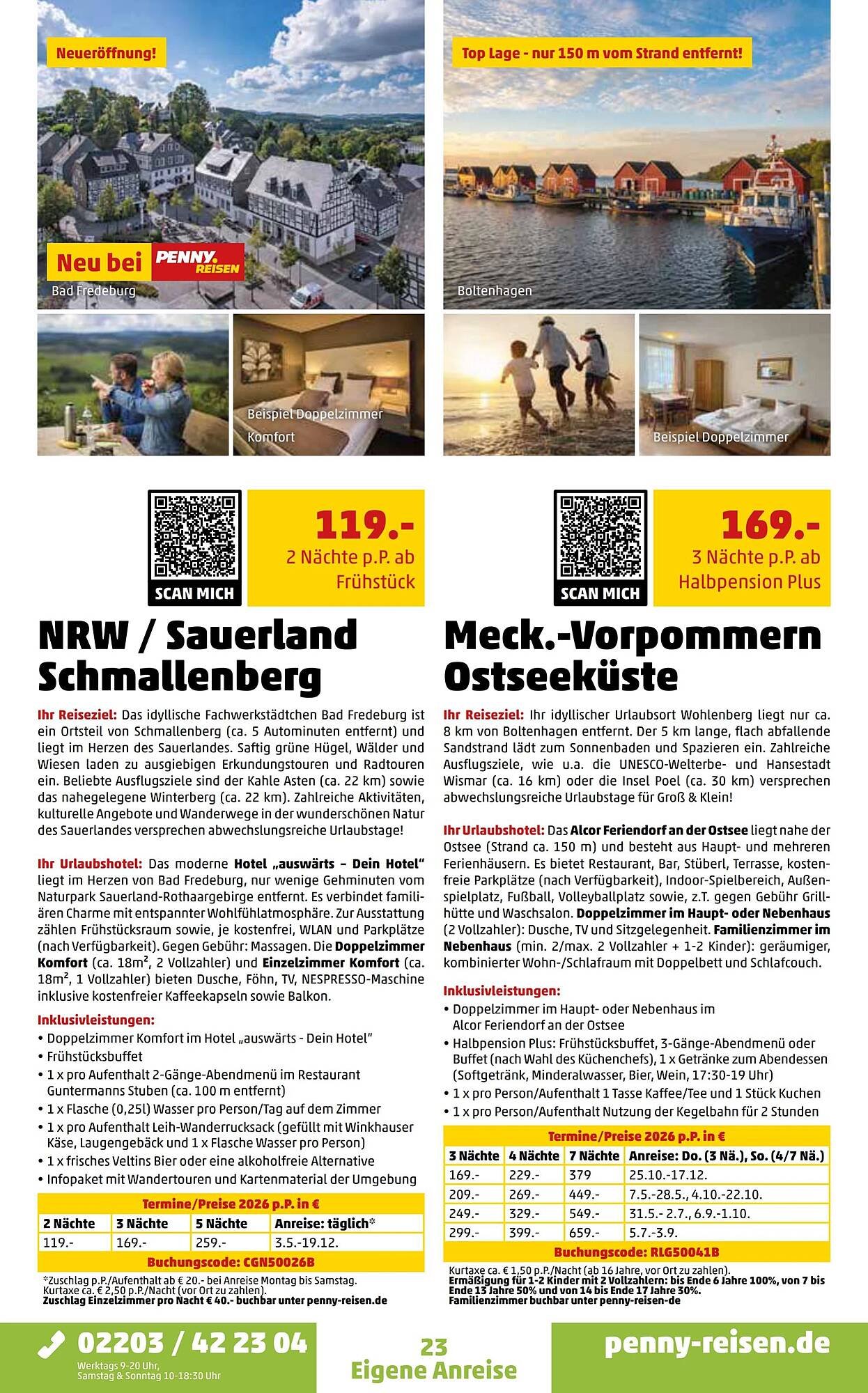 Penny Reisen Prospekt