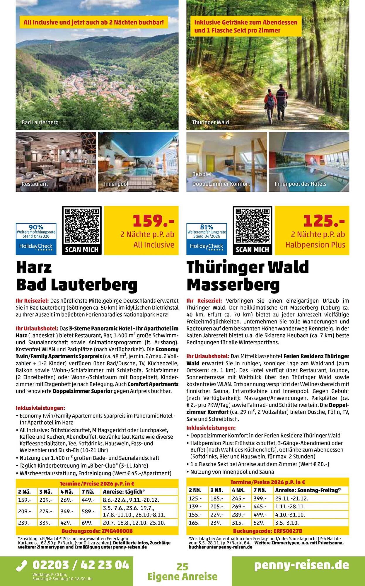 Penny Reisen Prospekt