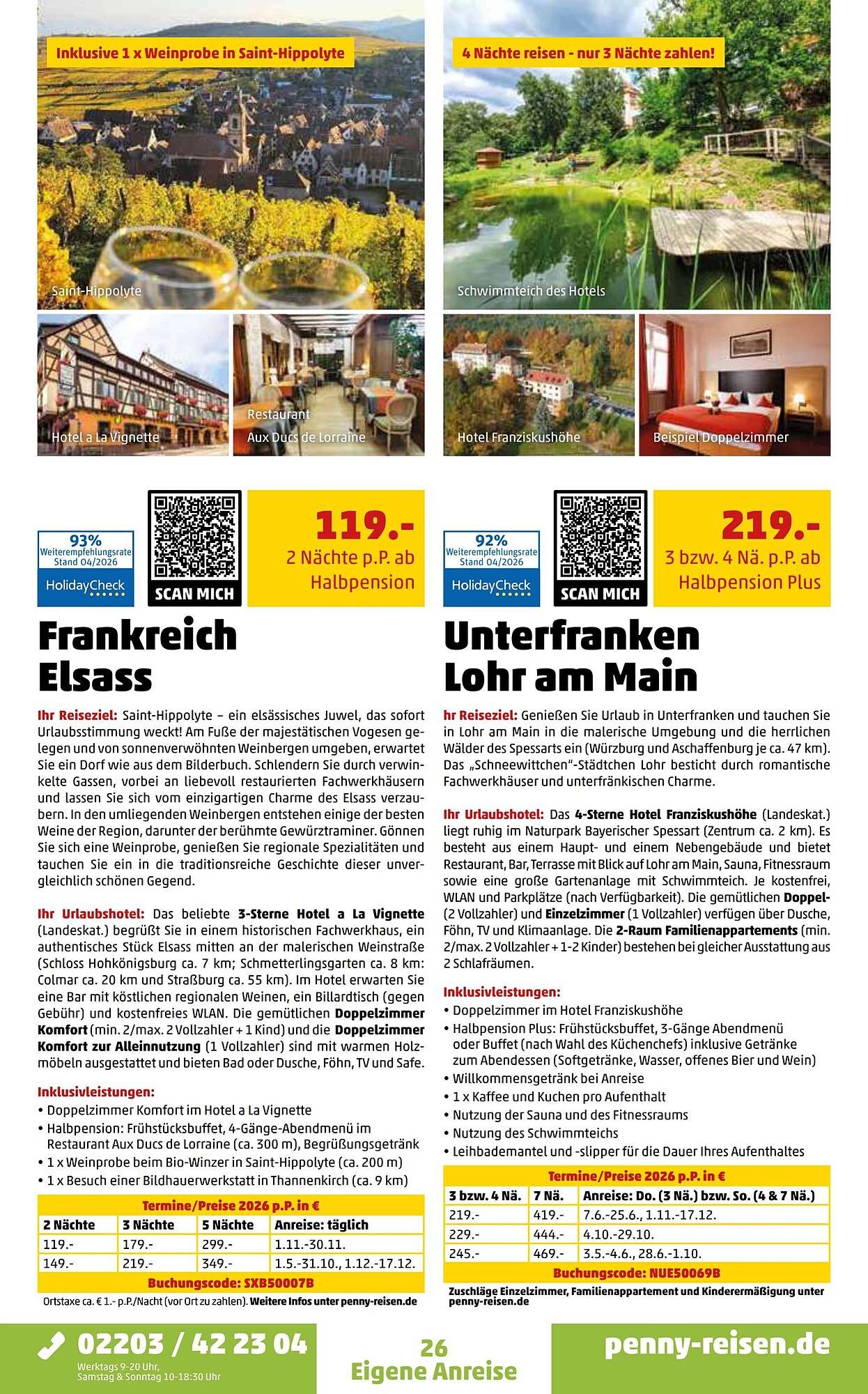 Penny Reisen Prospekt