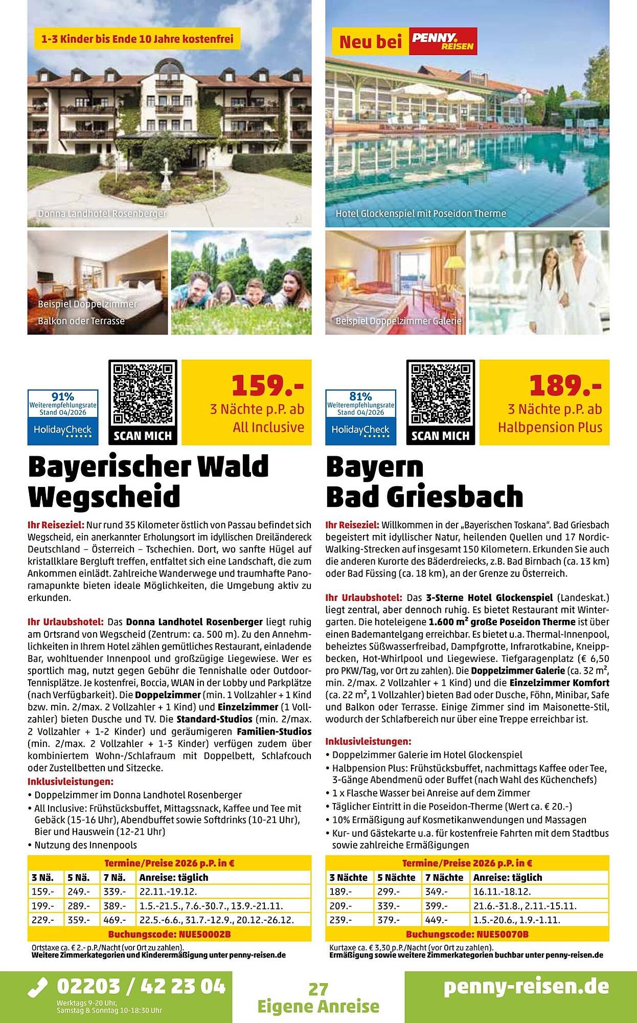 Penny Reisen Prospekt