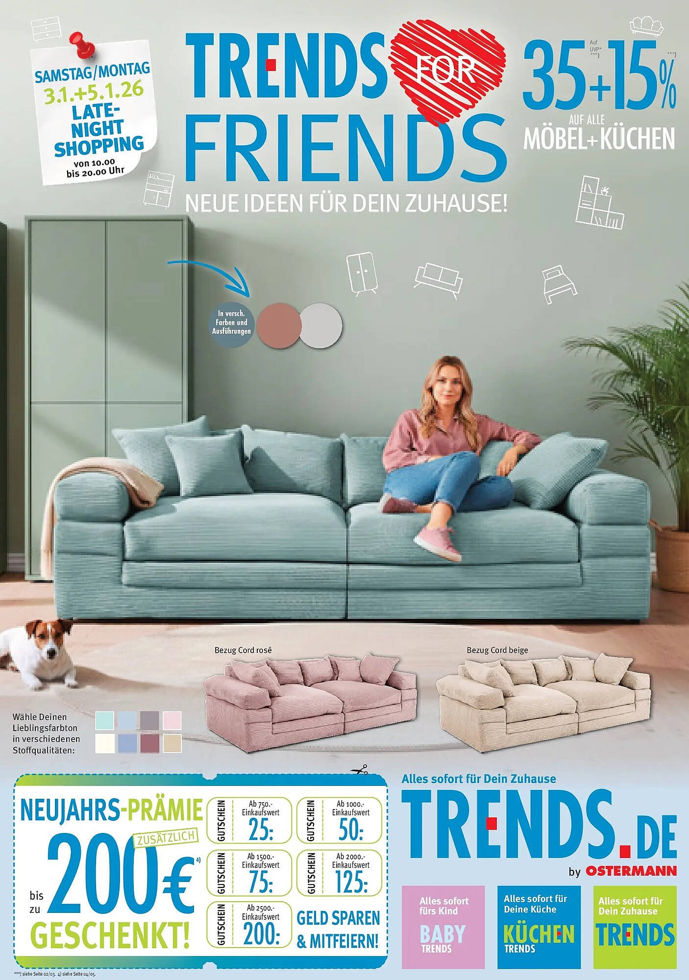 Trends Möbel Prospekt