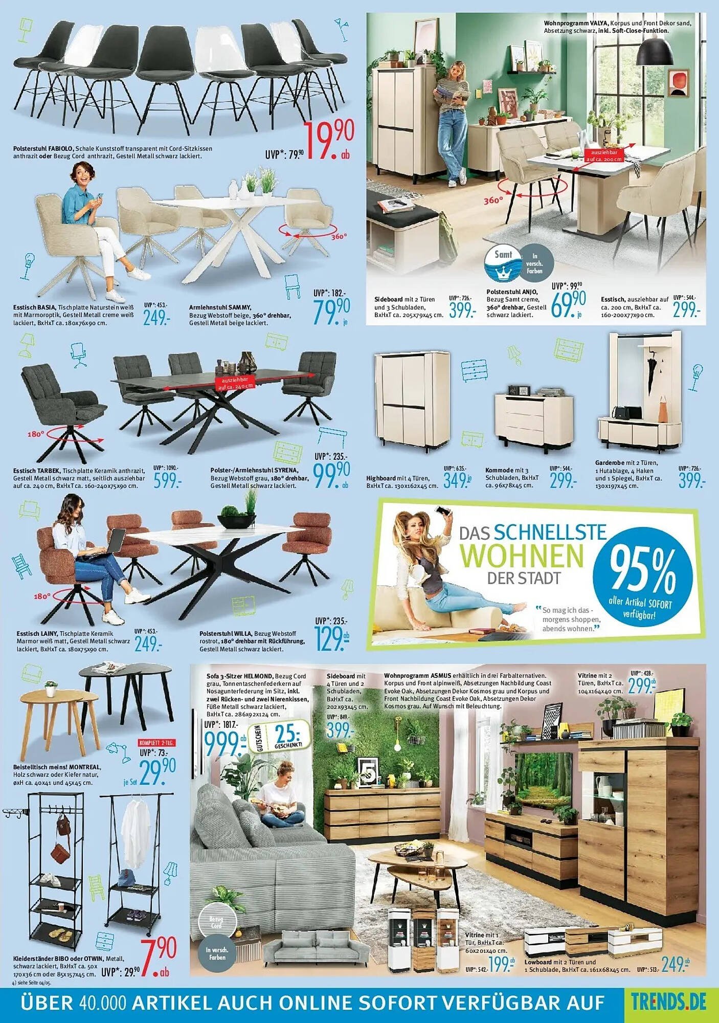 Trends Möbel Prospekt