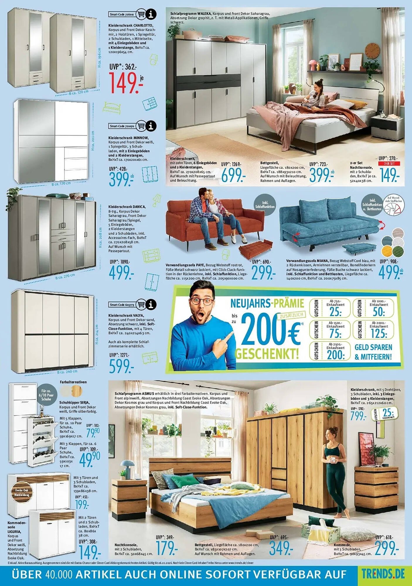Trends Möbel Prospekt
