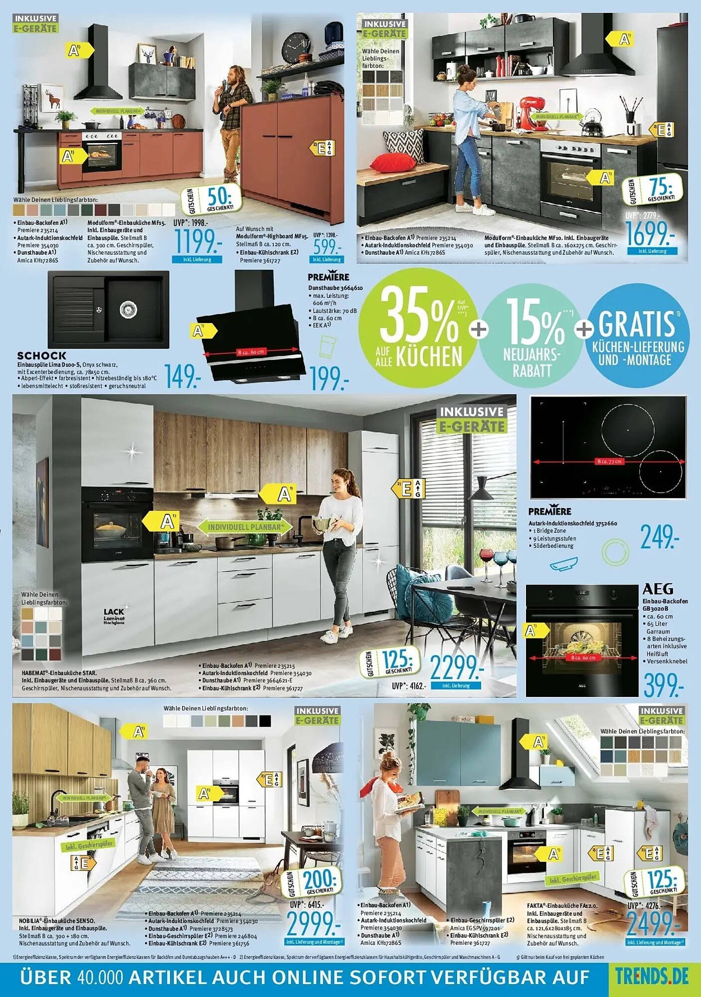 Trends Möbel Prospekt